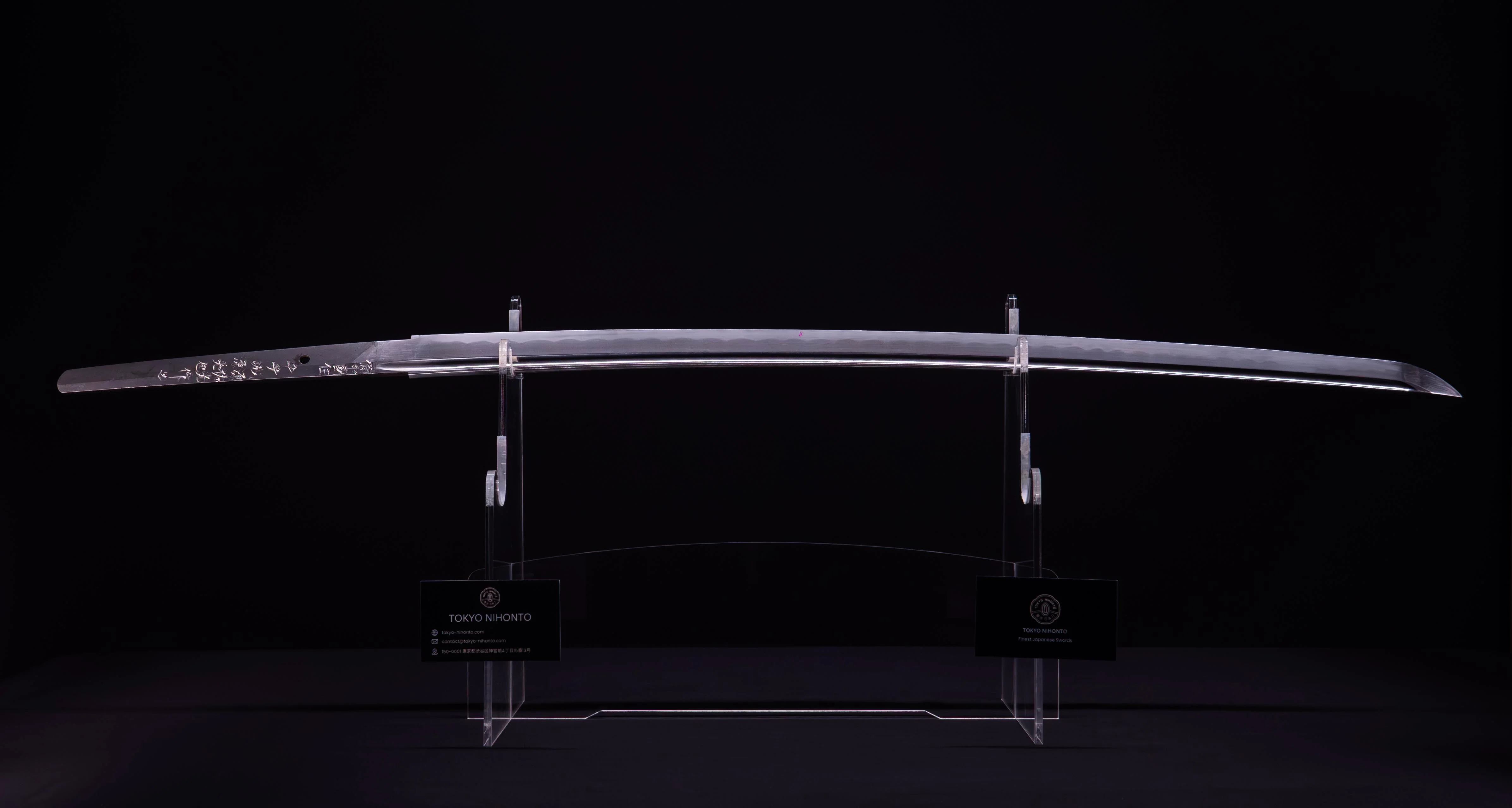 Sabre Katana Japonais Antique signé Gen Sukemitsu et Gen Mitsukane - Image 3