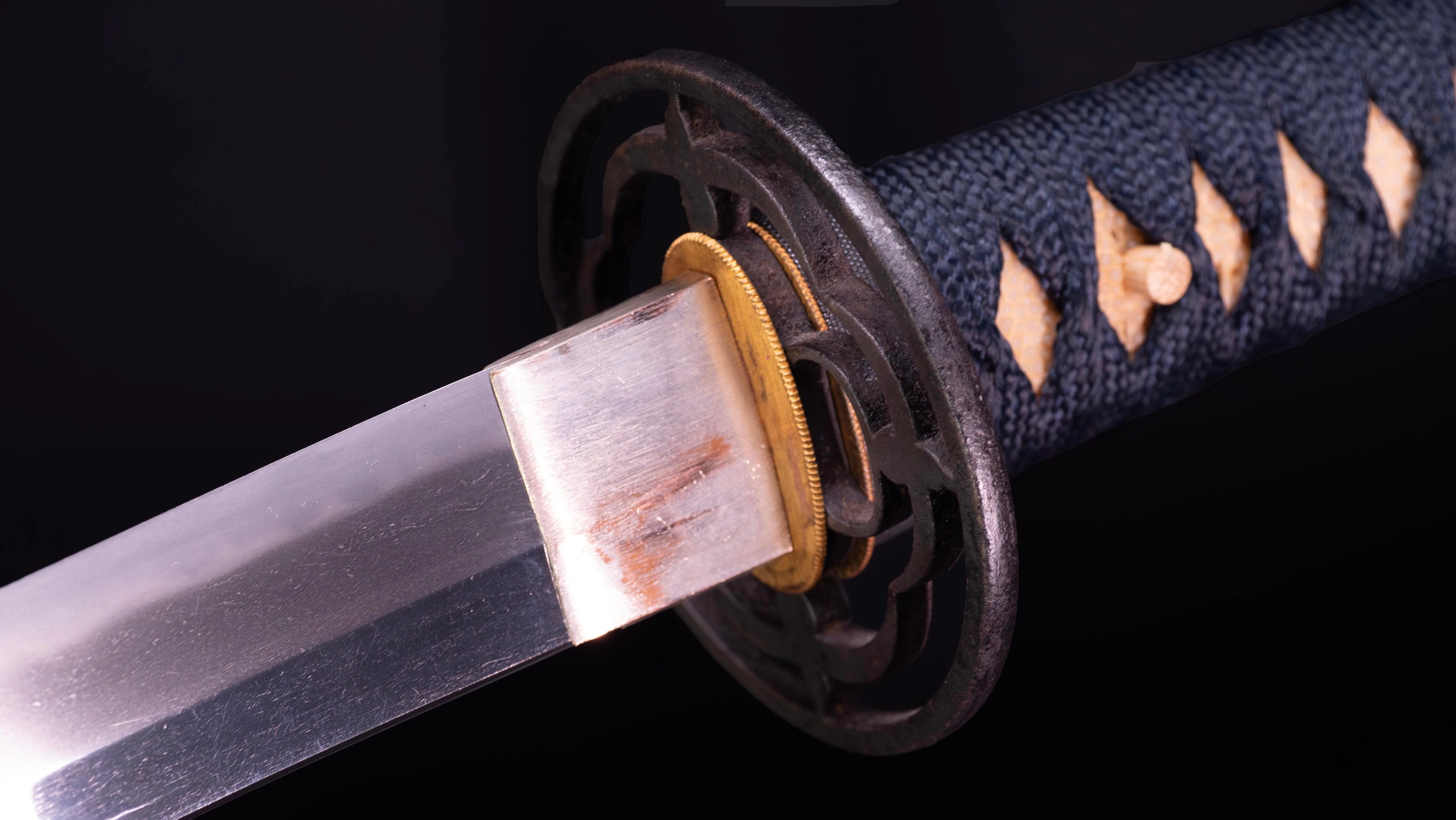 Sabre Katana Japonais Antique signé Kanetaka (Seconde Guerre Mondiale) - Image 15