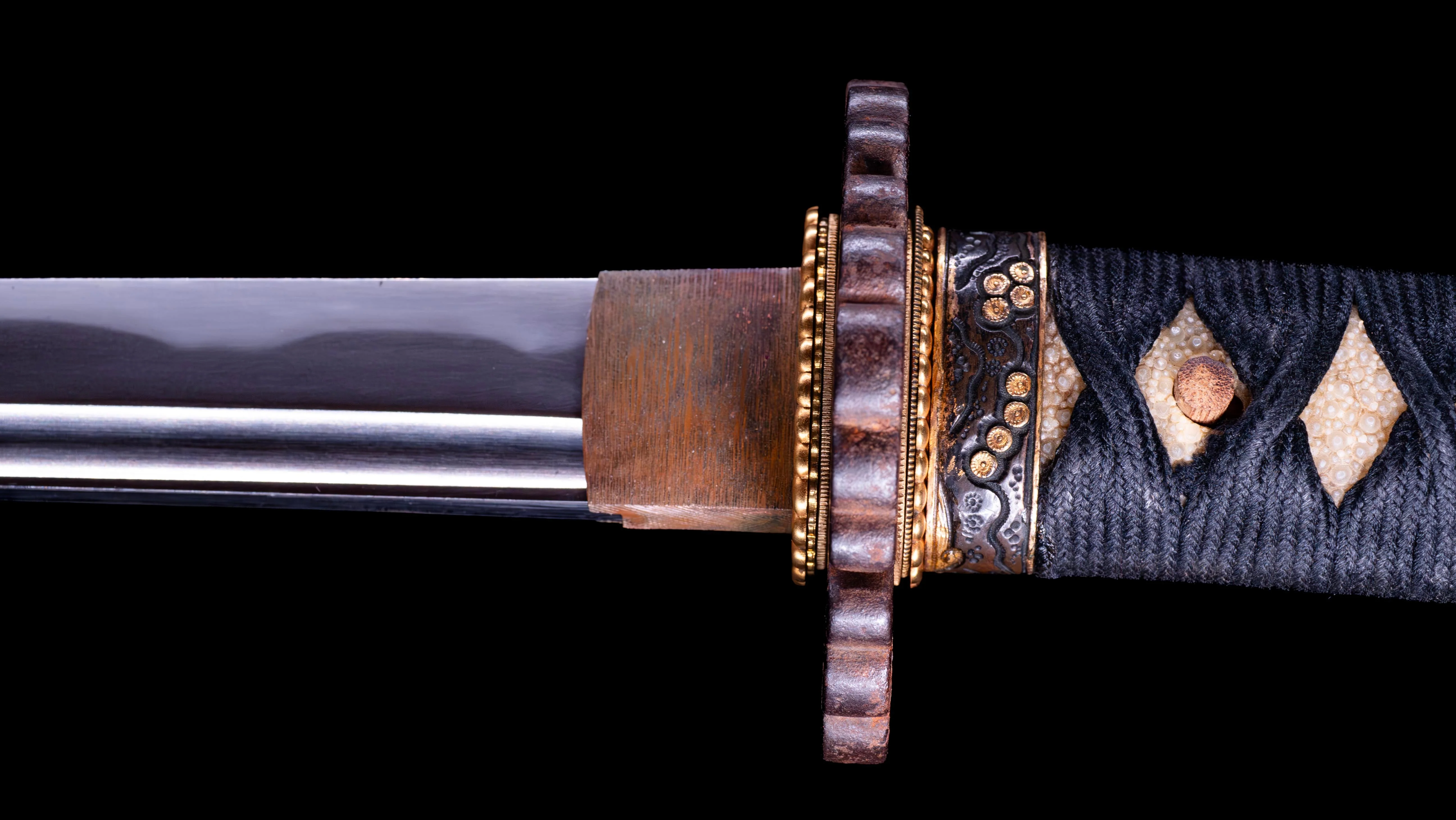 Sabre Antique Katana Japonais signé Iwagami Sadahiro - Image 11