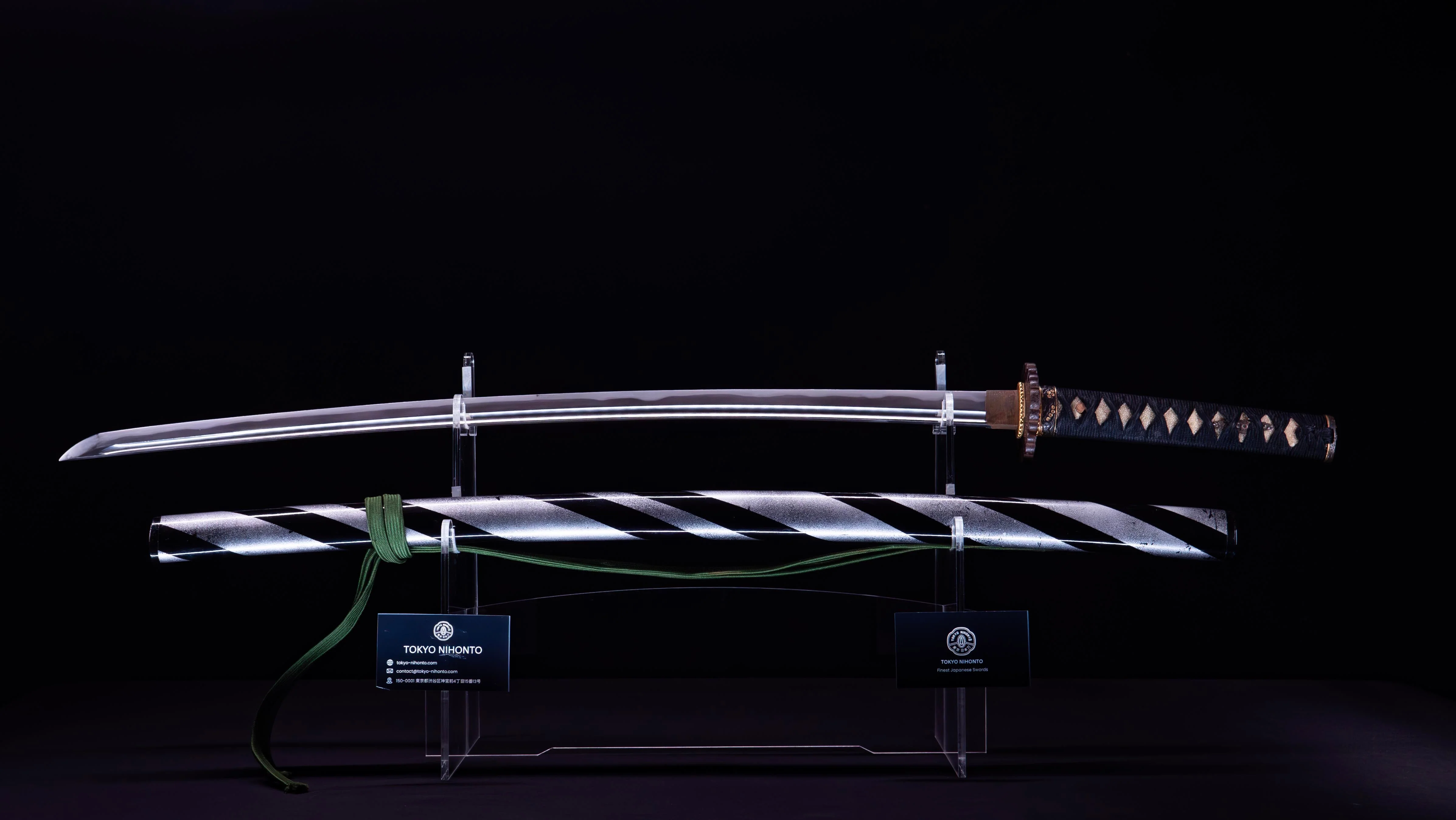 Sabre Antique Katana Japonais signé Iwagami Sadahiro - Image 2