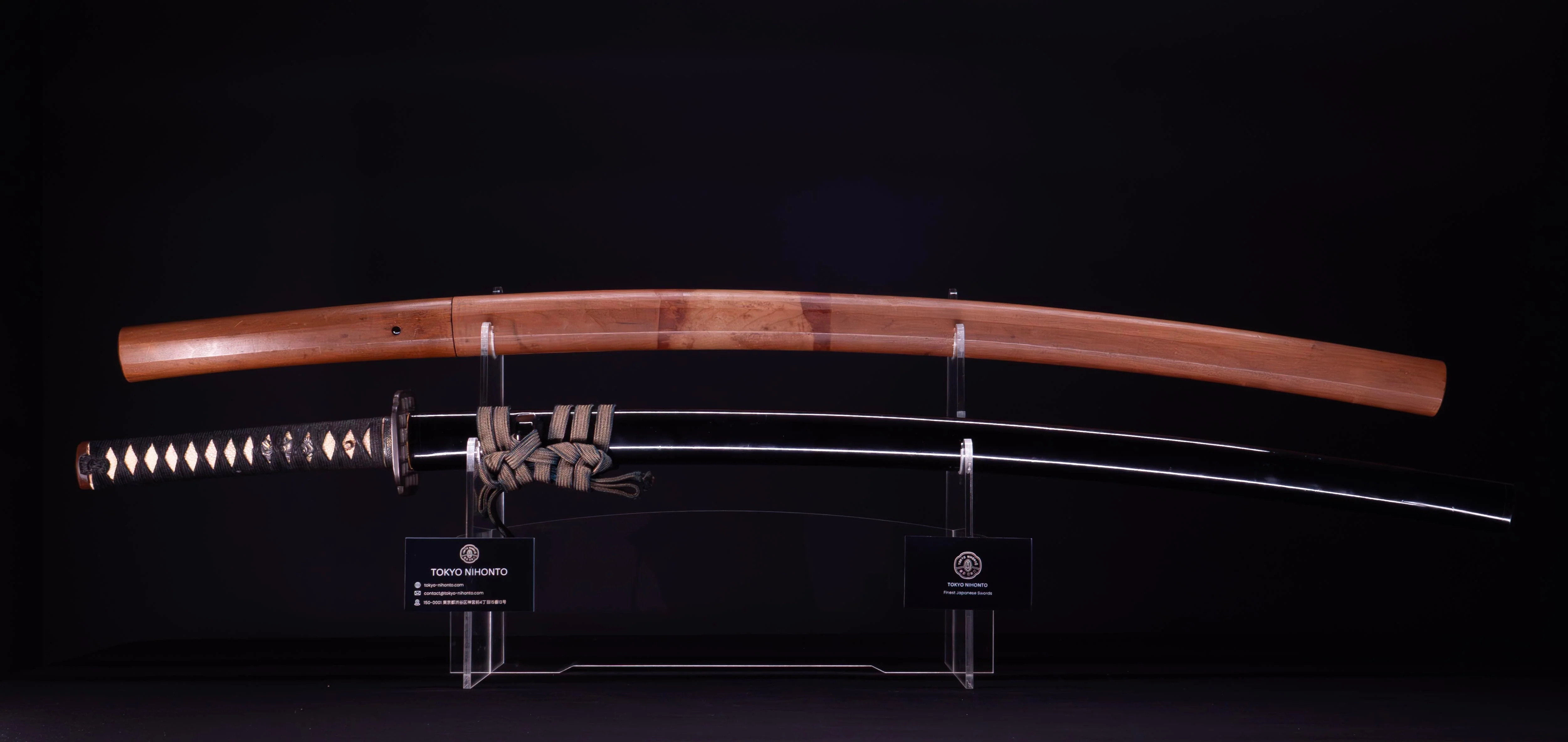 Sabre Japonais Antique Katana signé Sanuki Kuni Ju Okimitsu Saku - Image 3