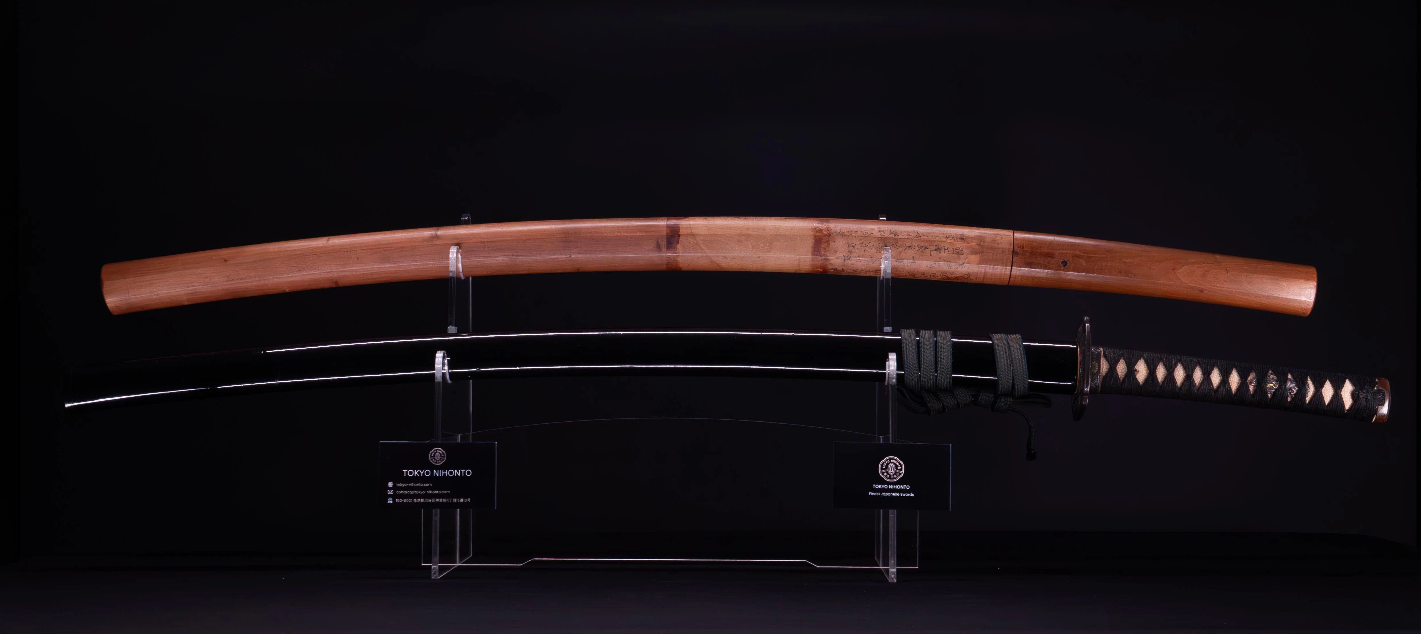 Sabre Japonais Antique Katana signé Sanuki Kuni Ju Okimitsu Saku - Image 4