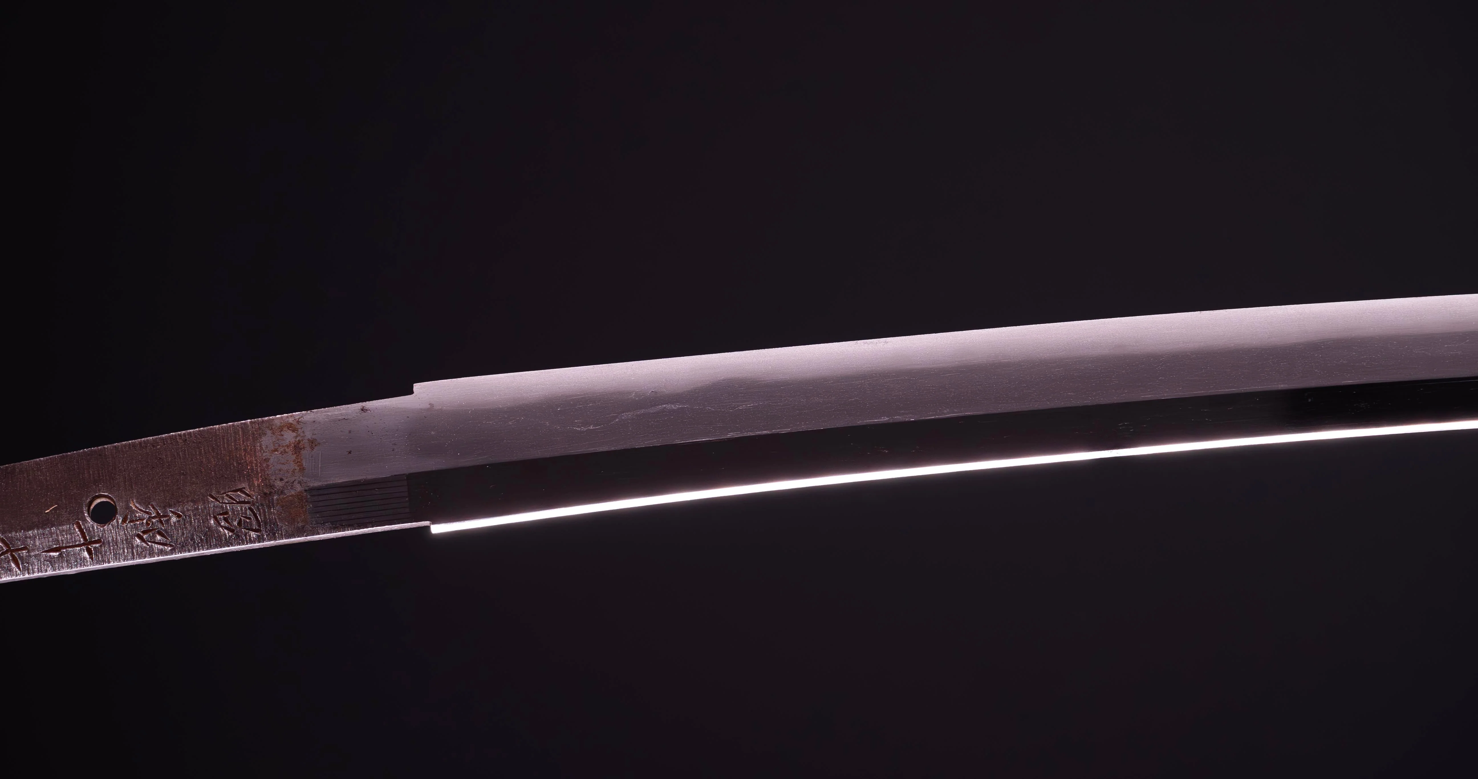 Sabre Japonais Antique Katana signé Sanuki Kuni Ju Okimitsu Saku - Image 8