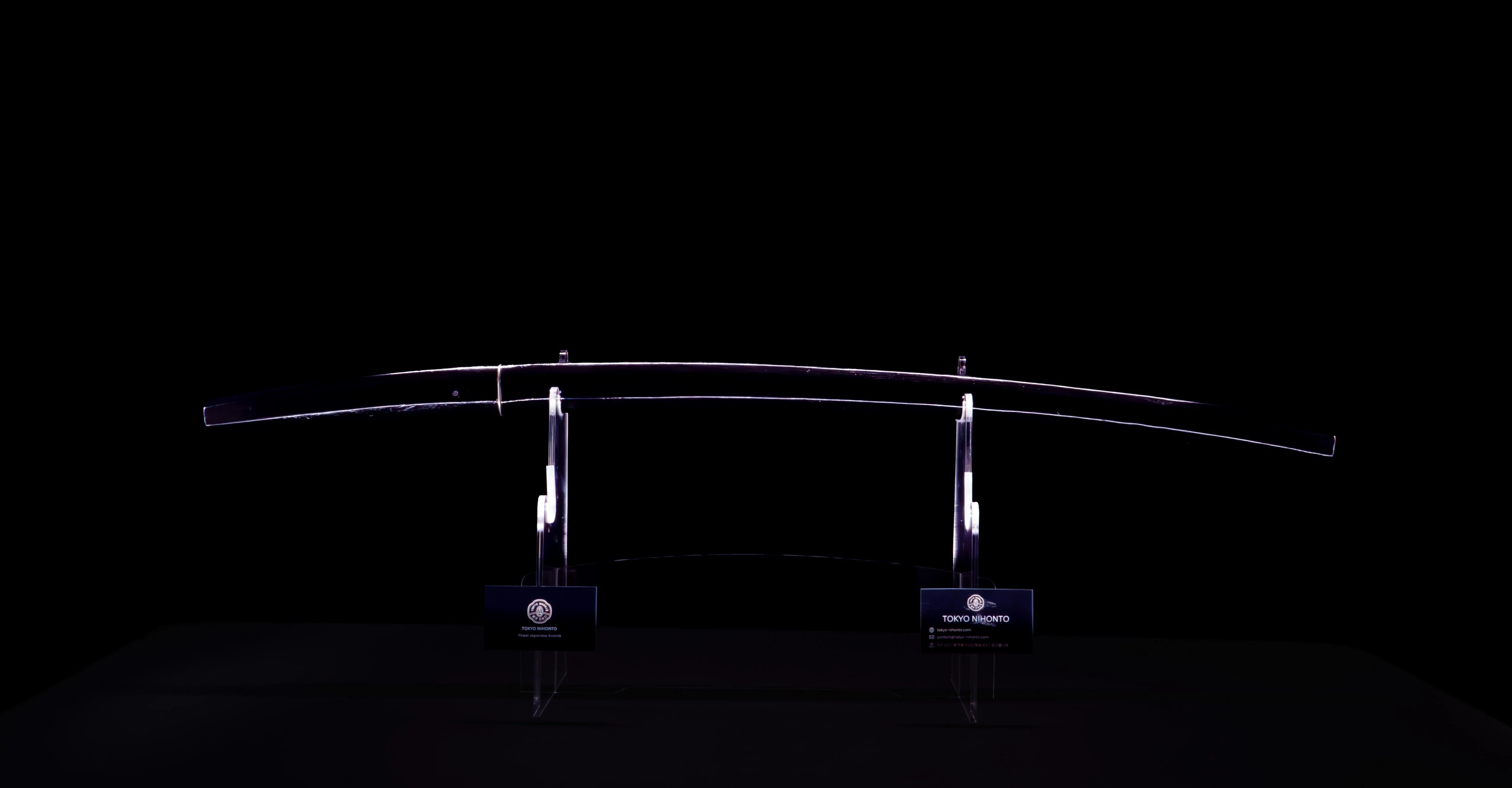 Sabre Antique Katana Japonais signé Taira Sadashige - Image 5