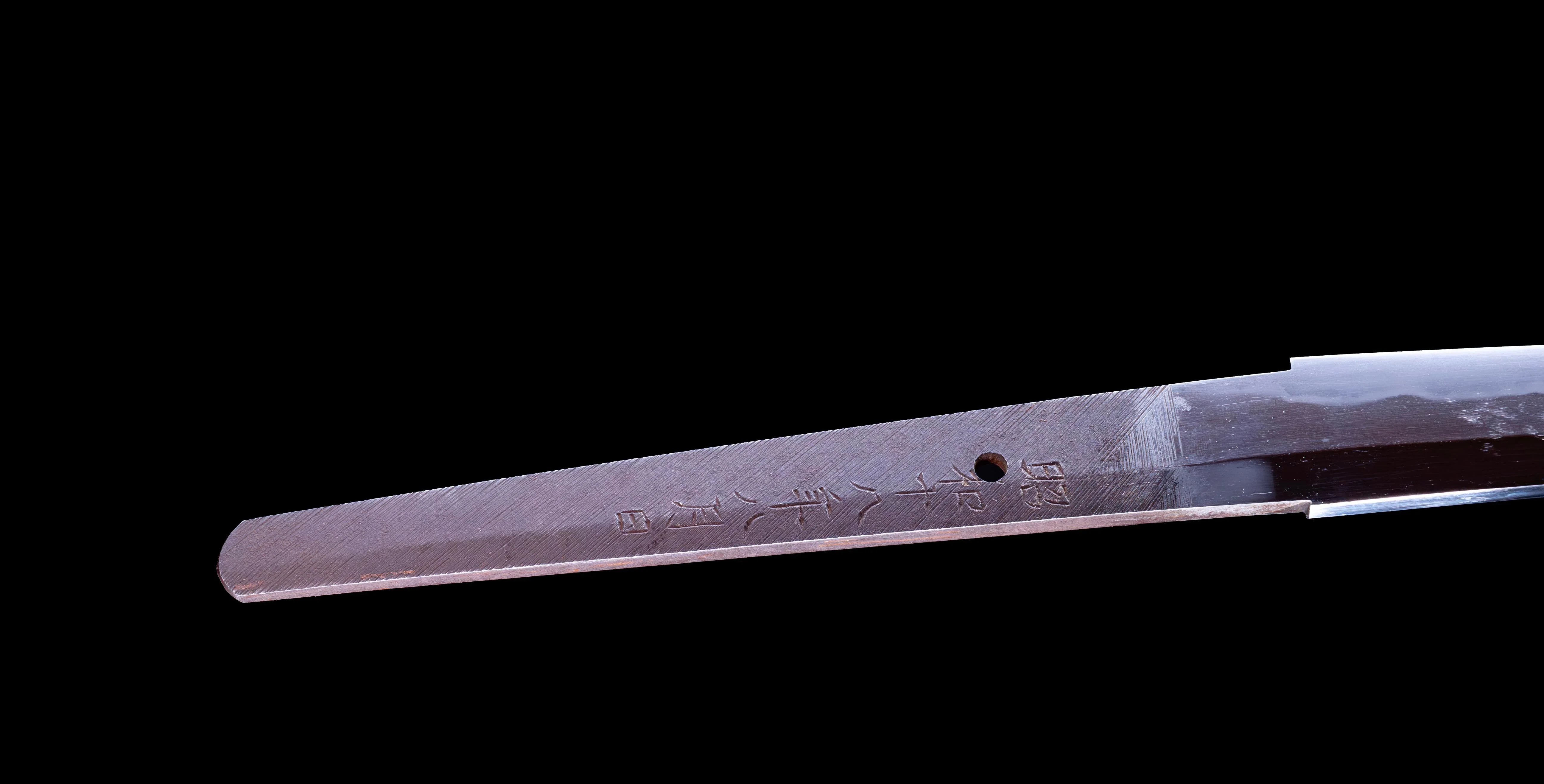 Sabre Antique Katana Japonais signé Taira Sadashige - Image 7
