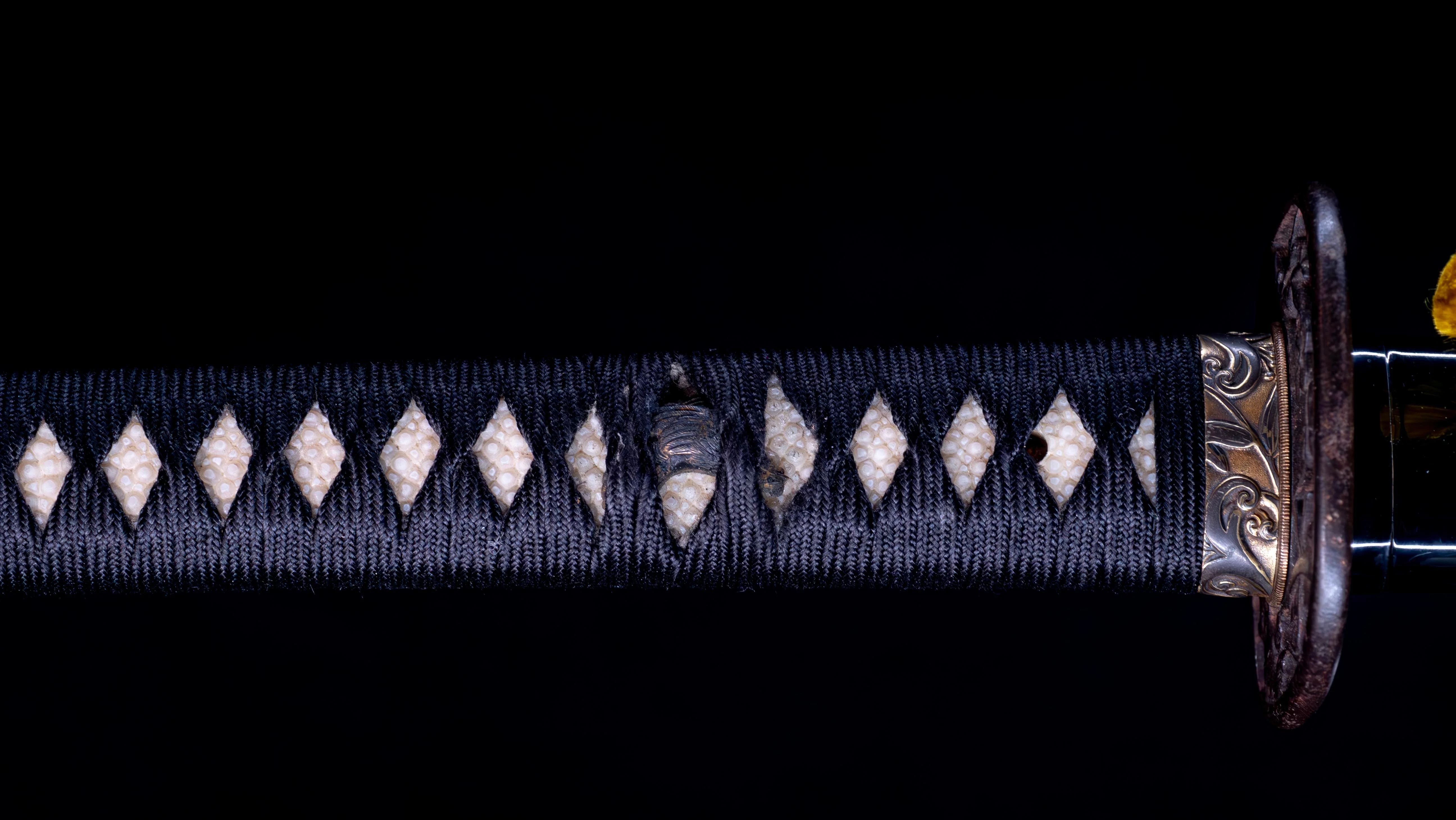 Antique Japanese Katana Sword signed Takada Jū Fujiwara Muneyuki - HOZON - Image 28