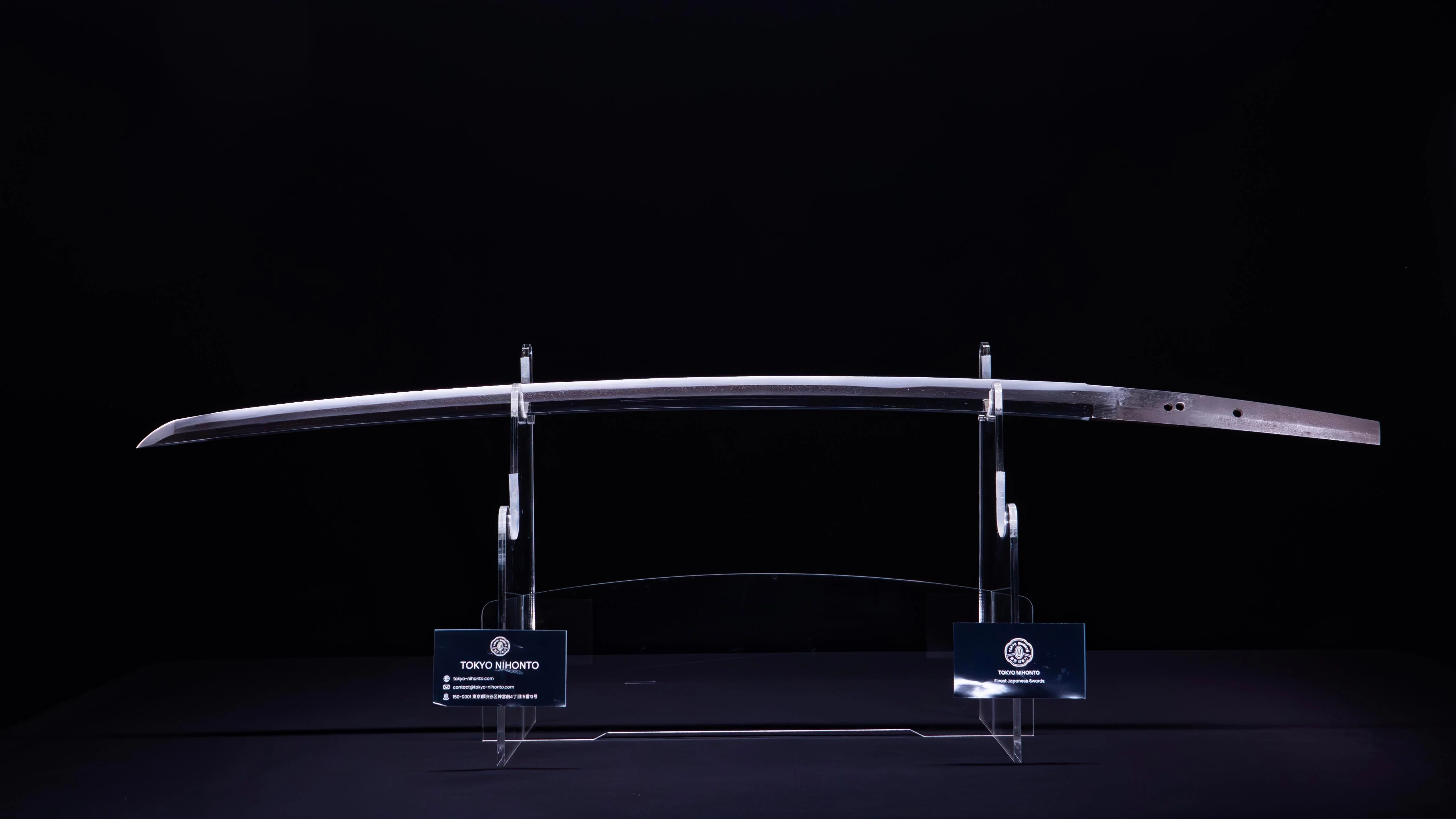 Antique Japanese Katana Sword signed Takada Jū Fujiwara Muneyuki - HOZON - Image 9