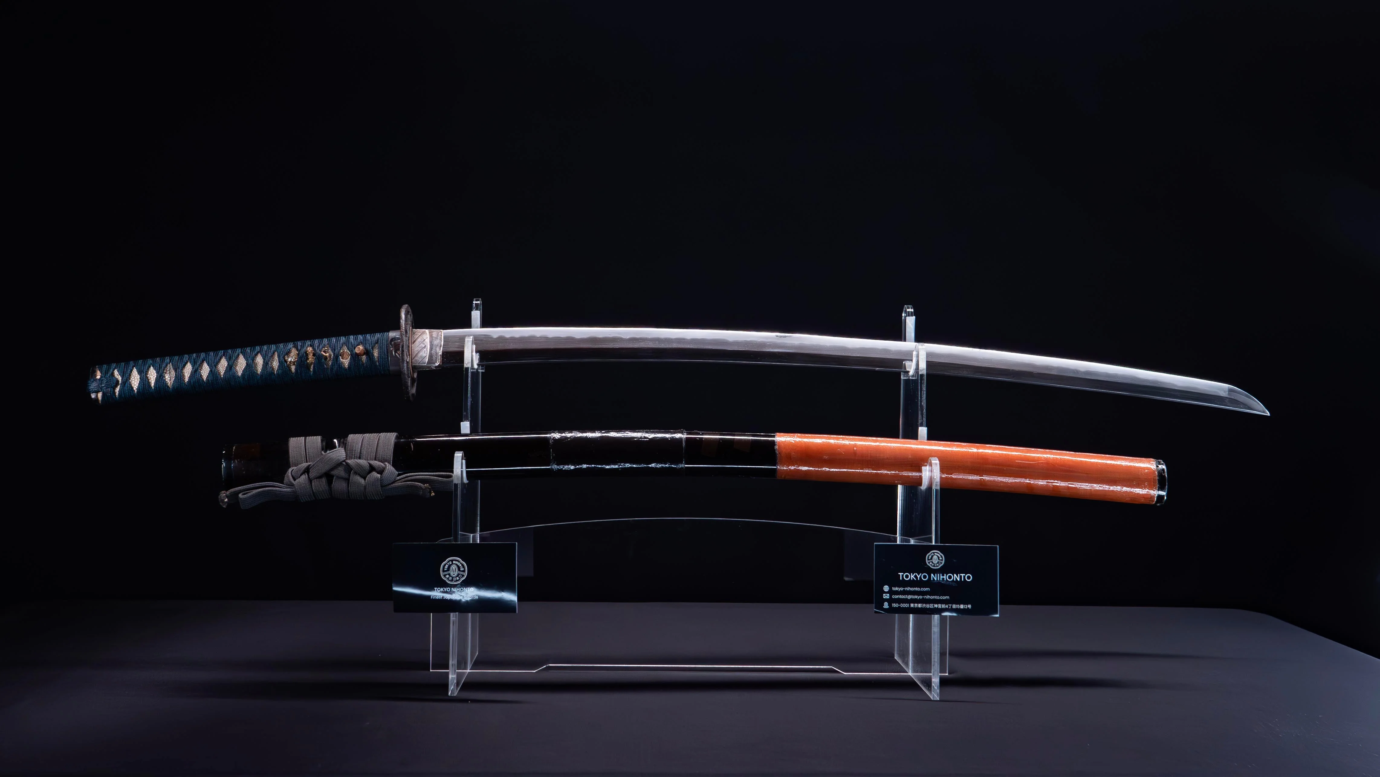 Katana Japonais Antique avec Fer Sukashi & Koshirae