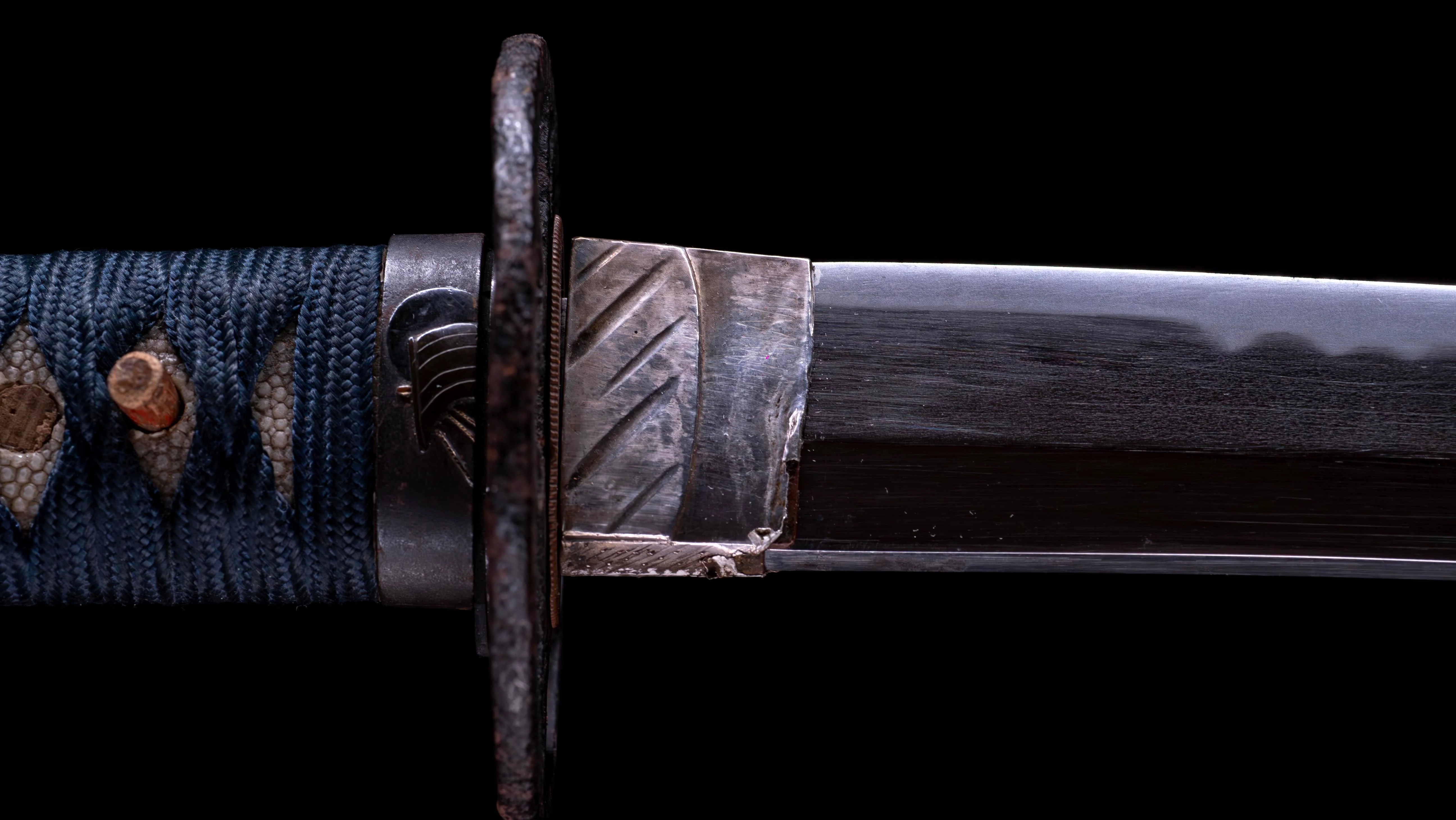Katana Japonais Antique avec Fer Sukashi & Koshirae - Image 19