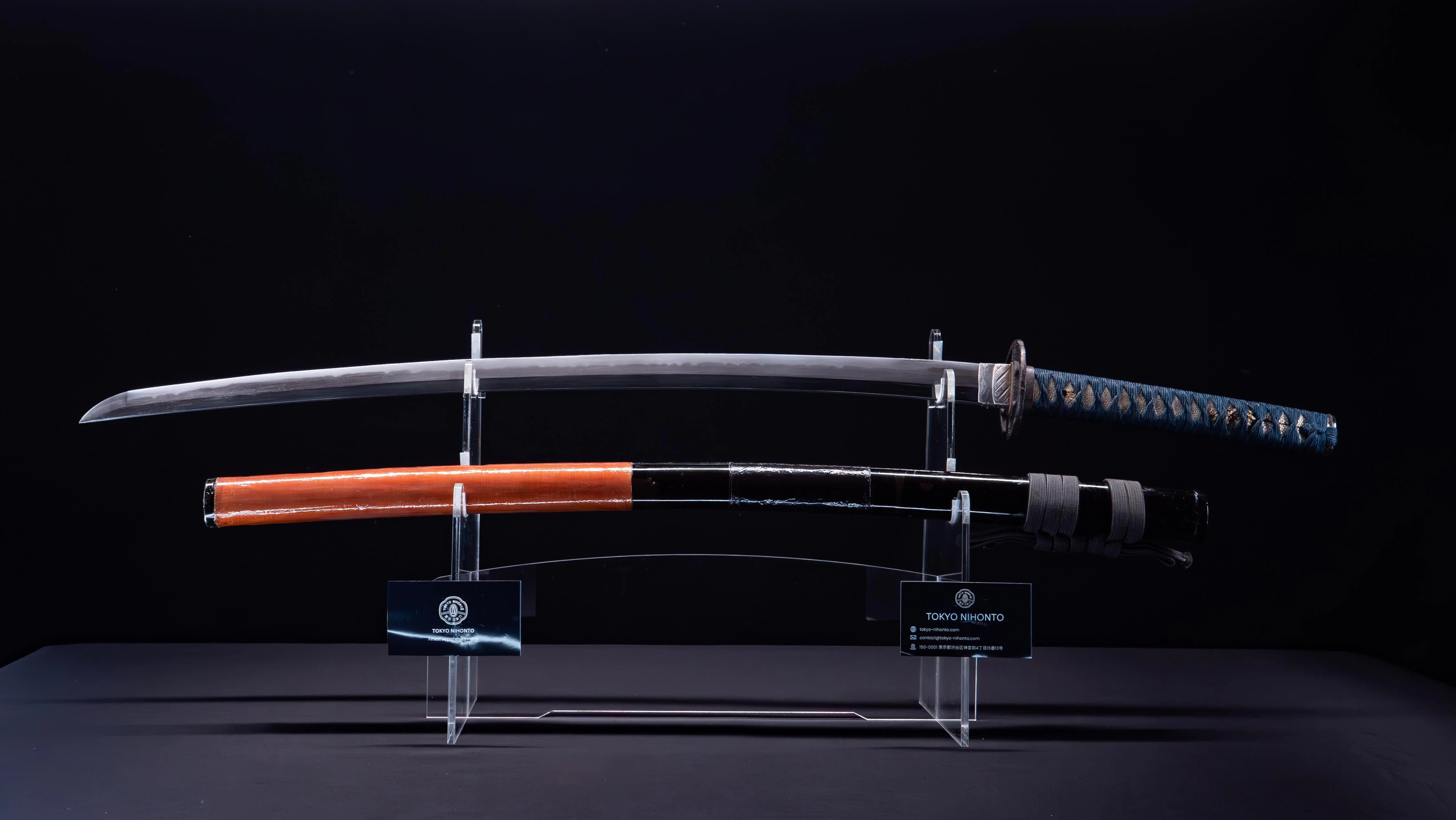 Katana Japonais Antique avec Fer Sukashi & Koshirae - Image 2