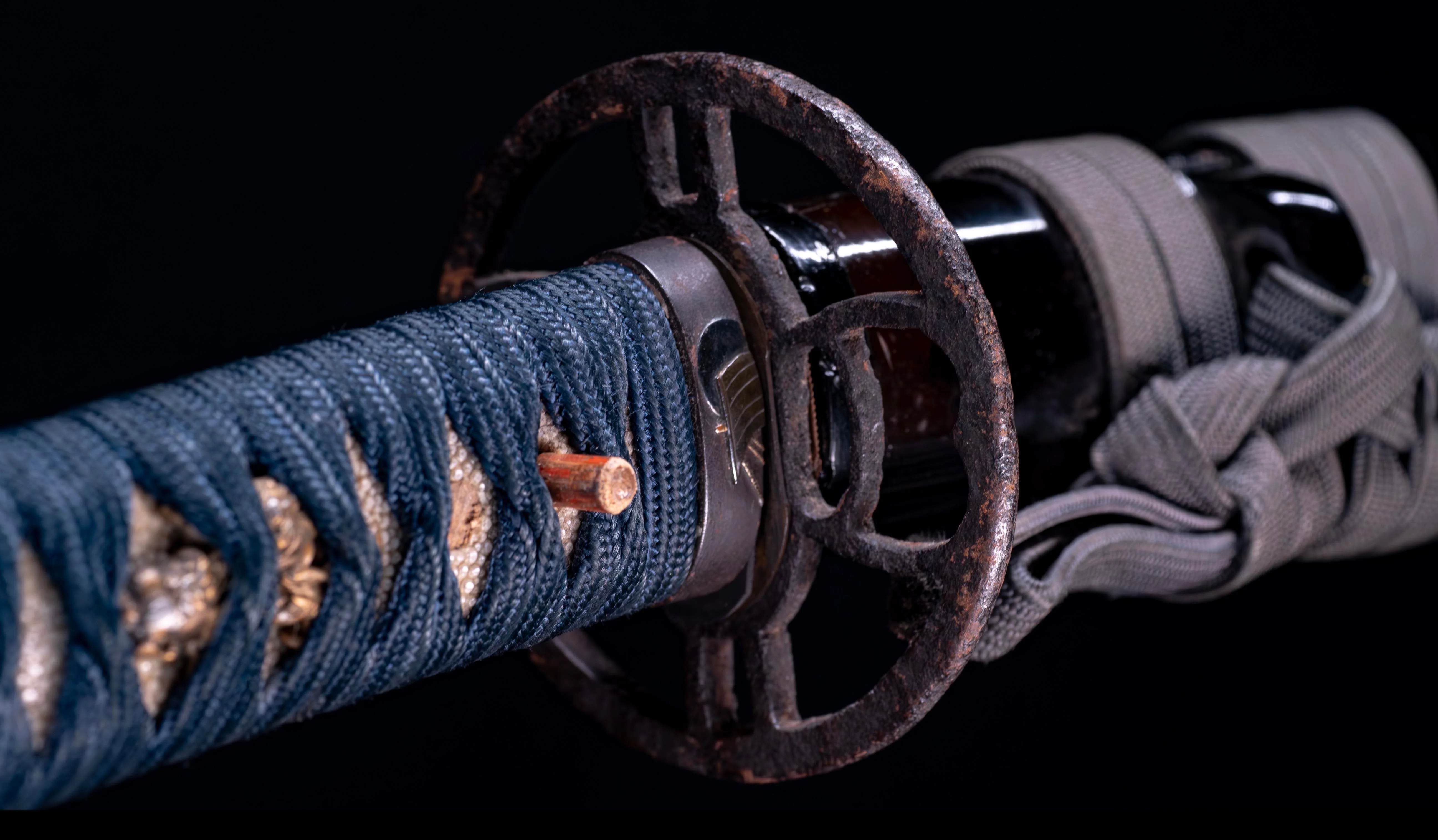 Katana Japonais Antique avec Fer Sukashi & Koshirae - Image 20
