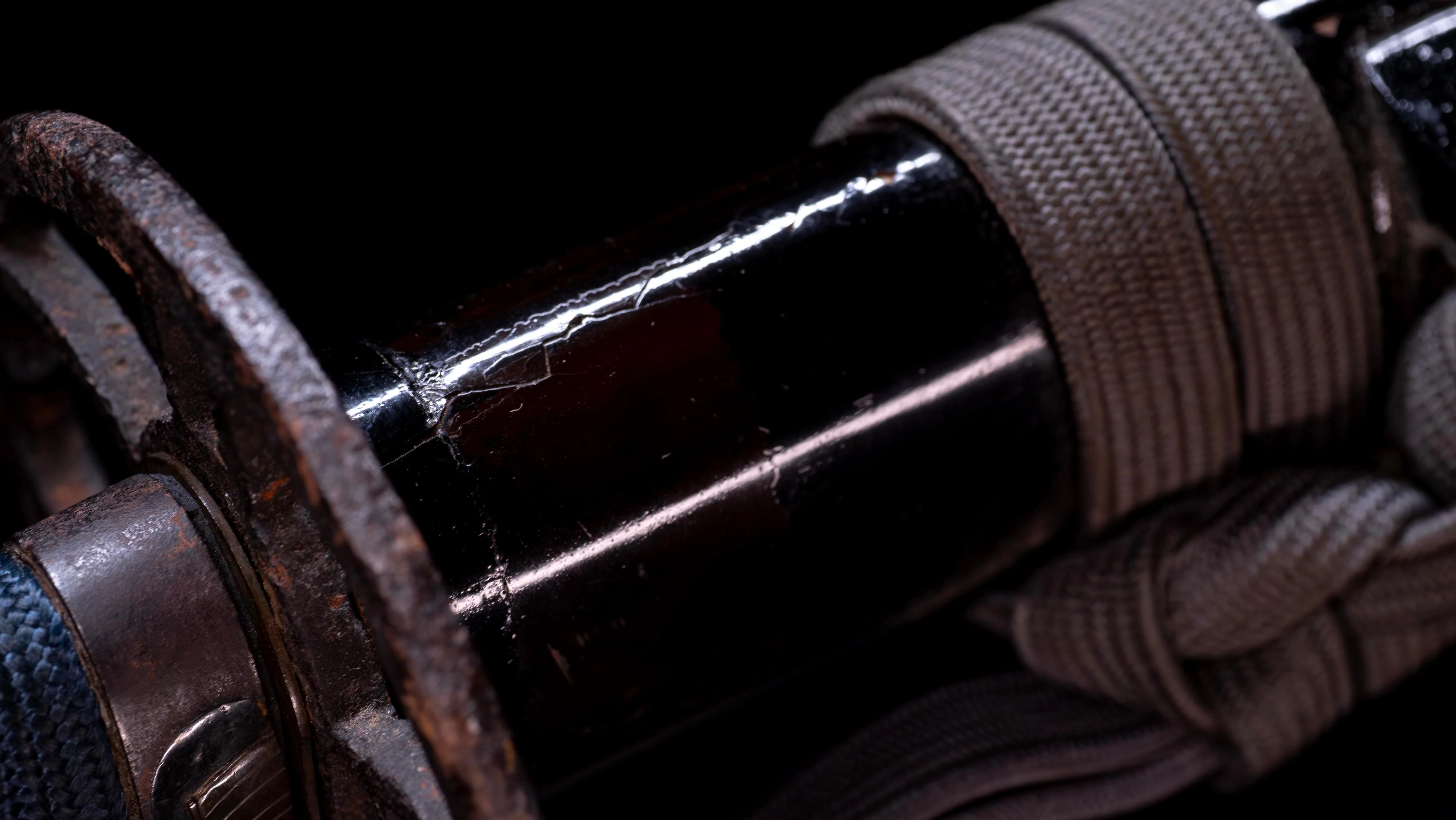 Katana Japonais Antique avec Fer Sukashi & Koshirae - Image 25