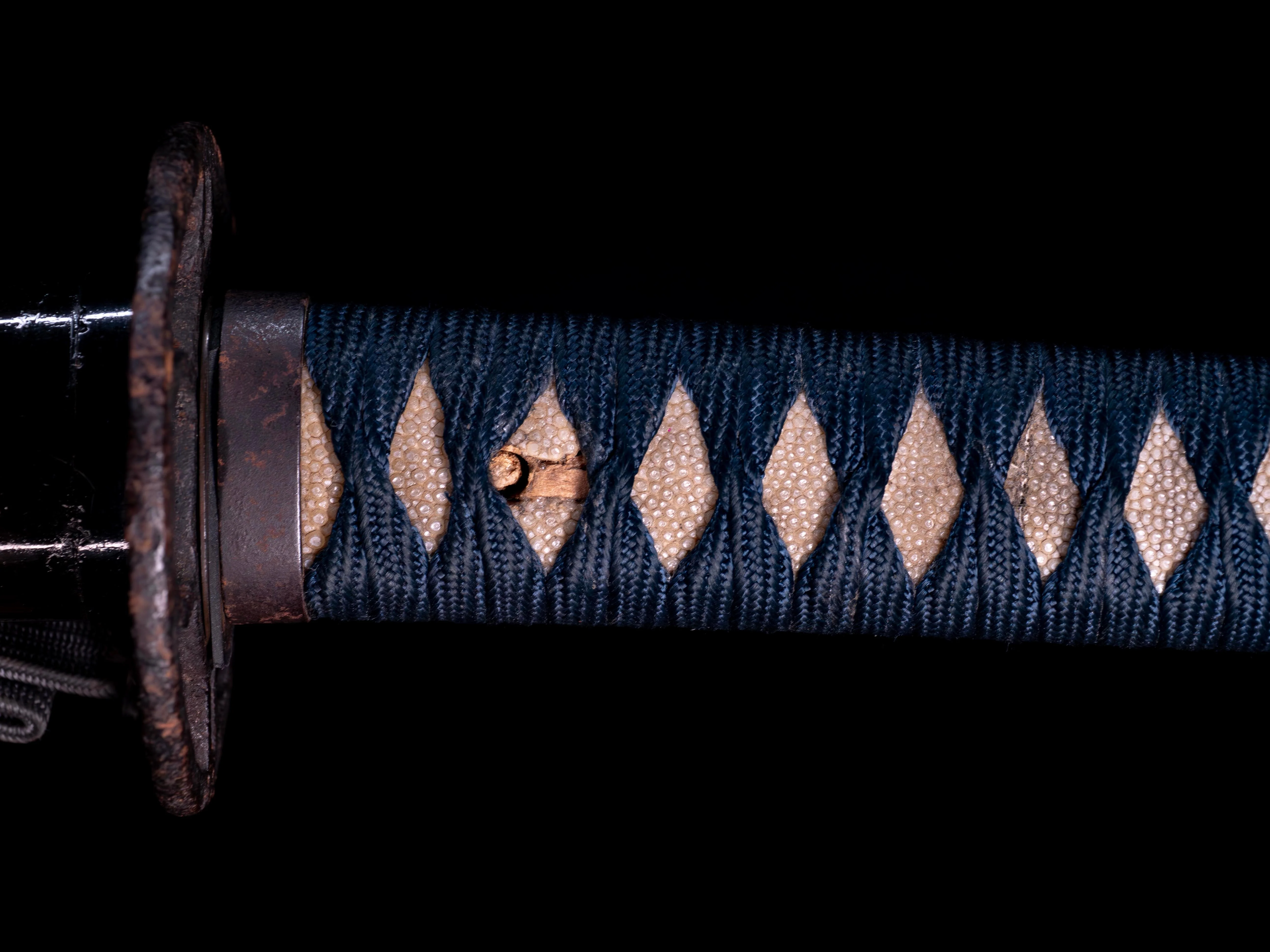 Katana Japonais Antique avec Fer Sukashi & Koshirae - Image 34