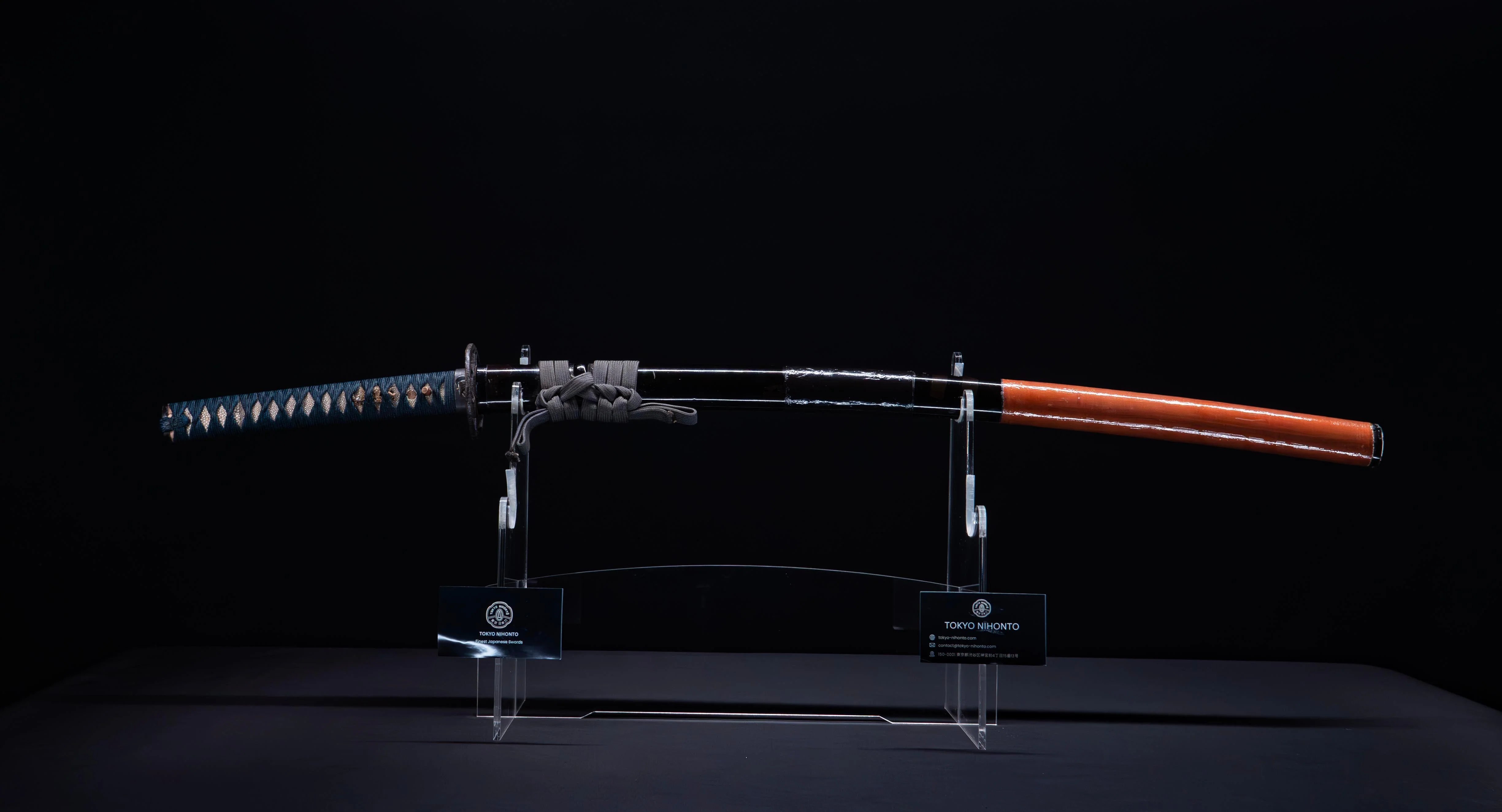 Katana Japonais Antique avec Fer Sukashi & Koshirae - Image 5