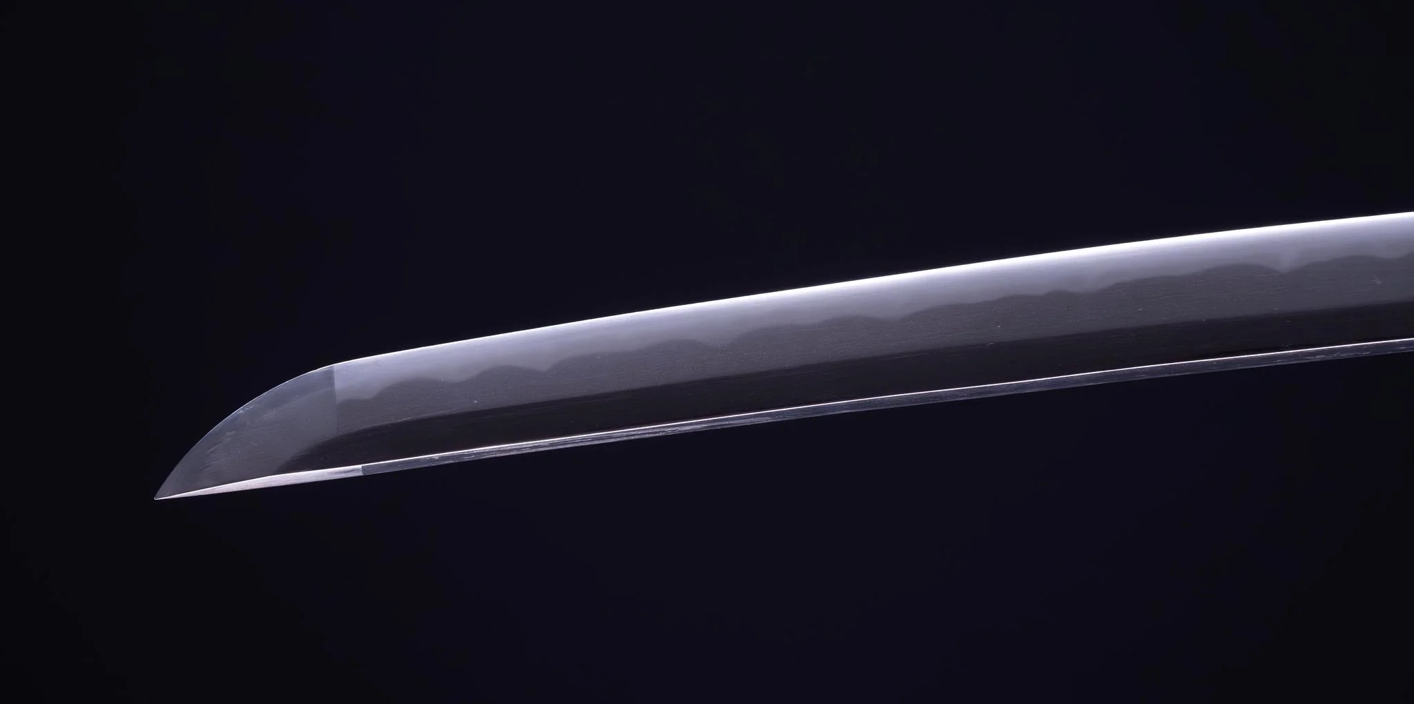 Sabre Katana Japonais Antique Gendaitō Sanbonsugi Hamon - Image 10