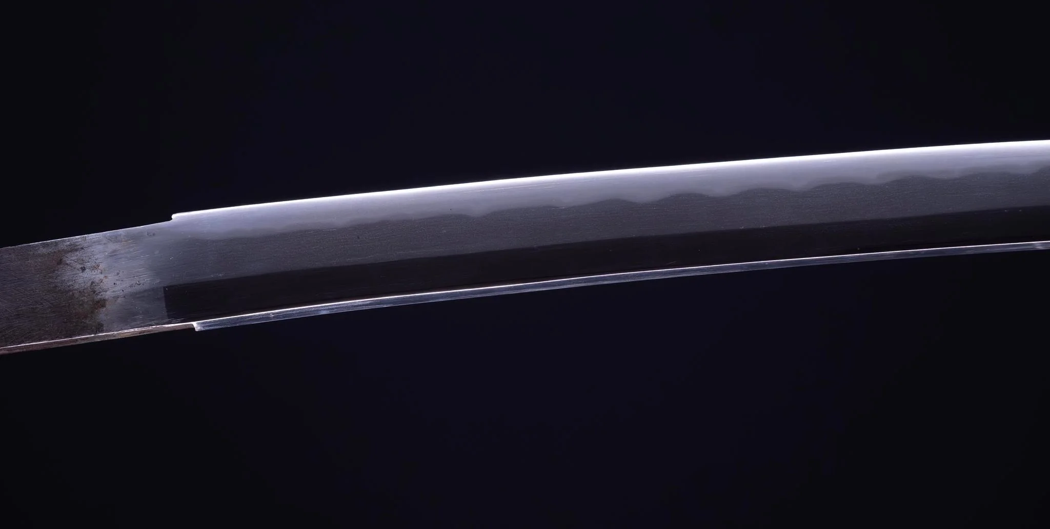 Sabre Katana Japonais Antique Gendaitō Sanbonsugi Hamon - Image 13