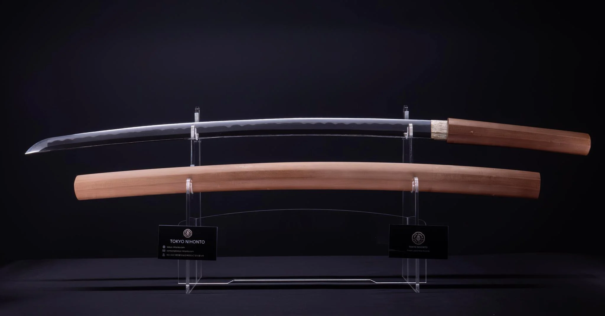 Sabre Katana Japonais Antique Gendaitō Sanbonsugi Hamon - Image 2