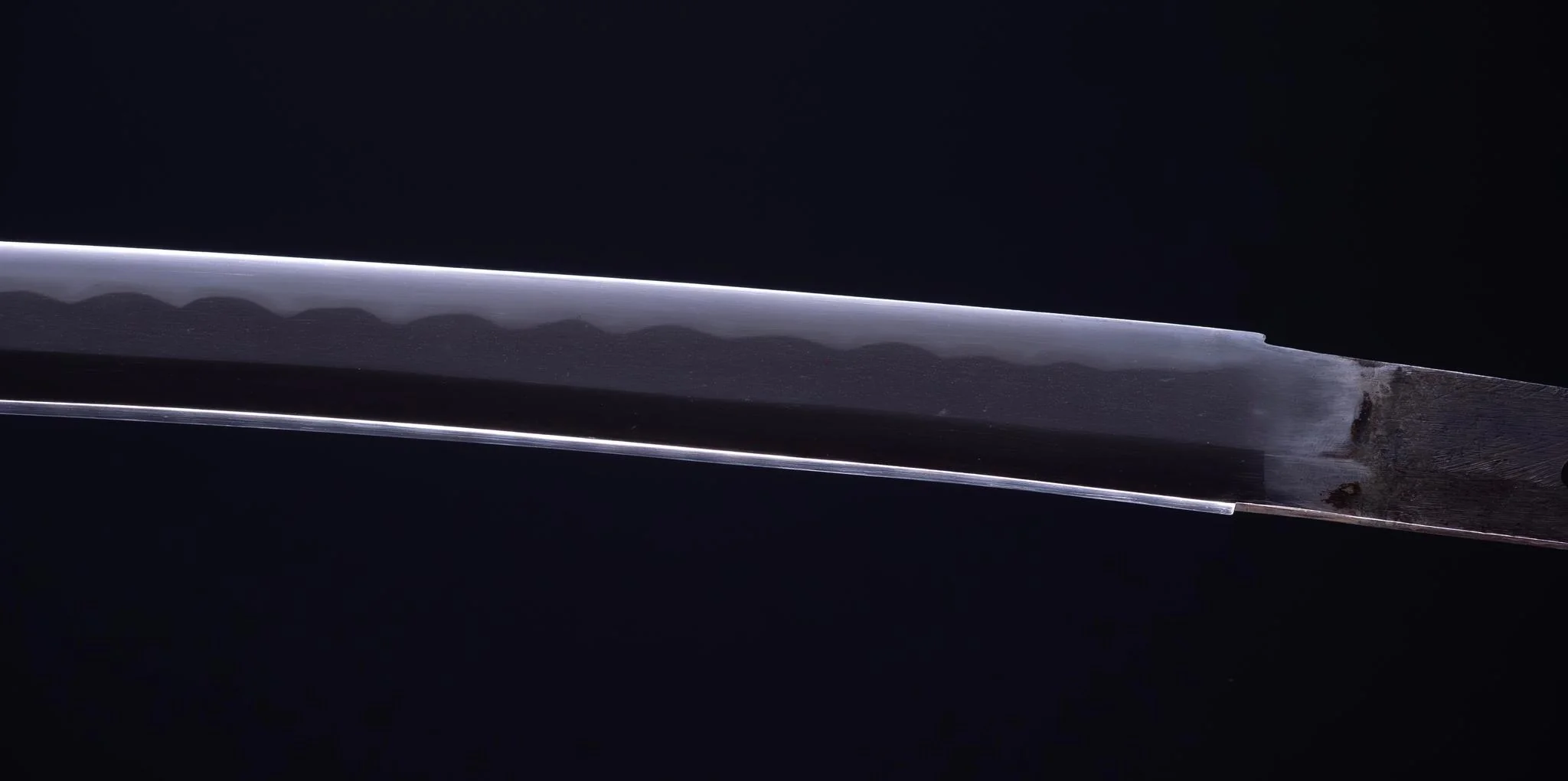 Sabre Katana Japonais Antique Gendaitō Sanbonsugi Hamon - Image 7