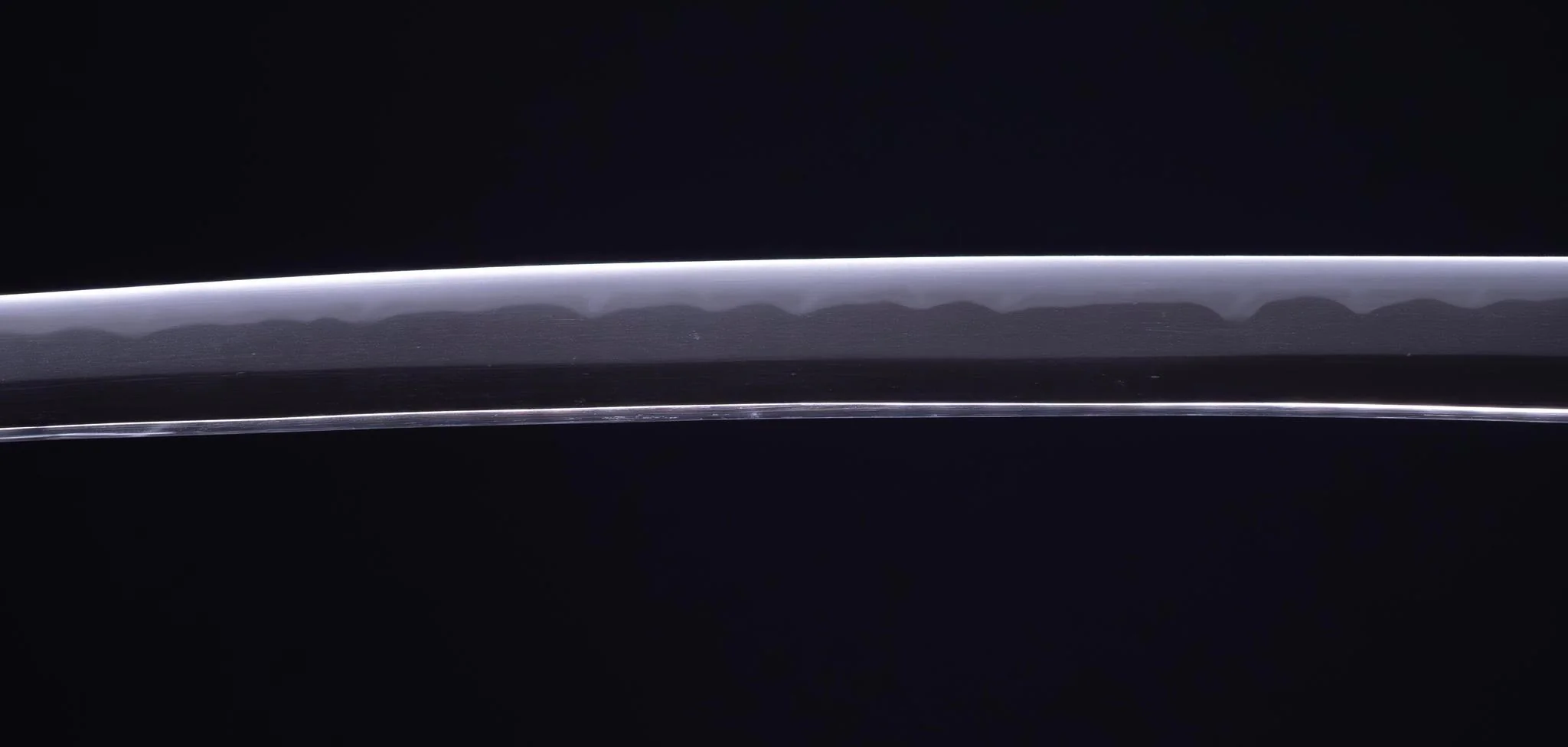Sabre Katana Japonais Antique Gendaitō Sanbonsugi Hamon - Image 9
