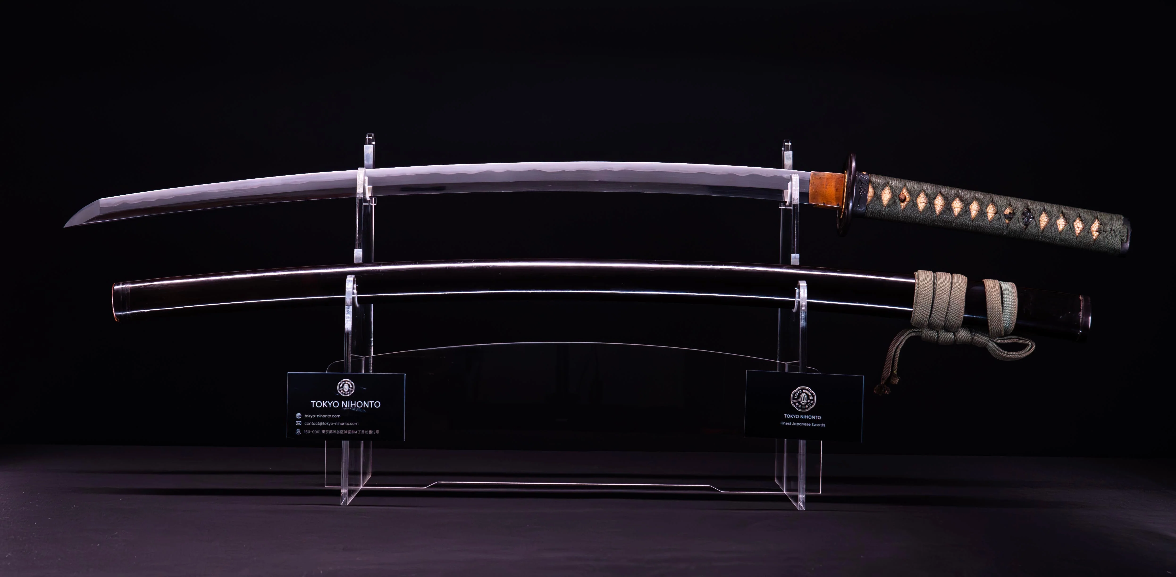 Sabre Antique Japonais Katana signé Nagata Sukenori - Image 2