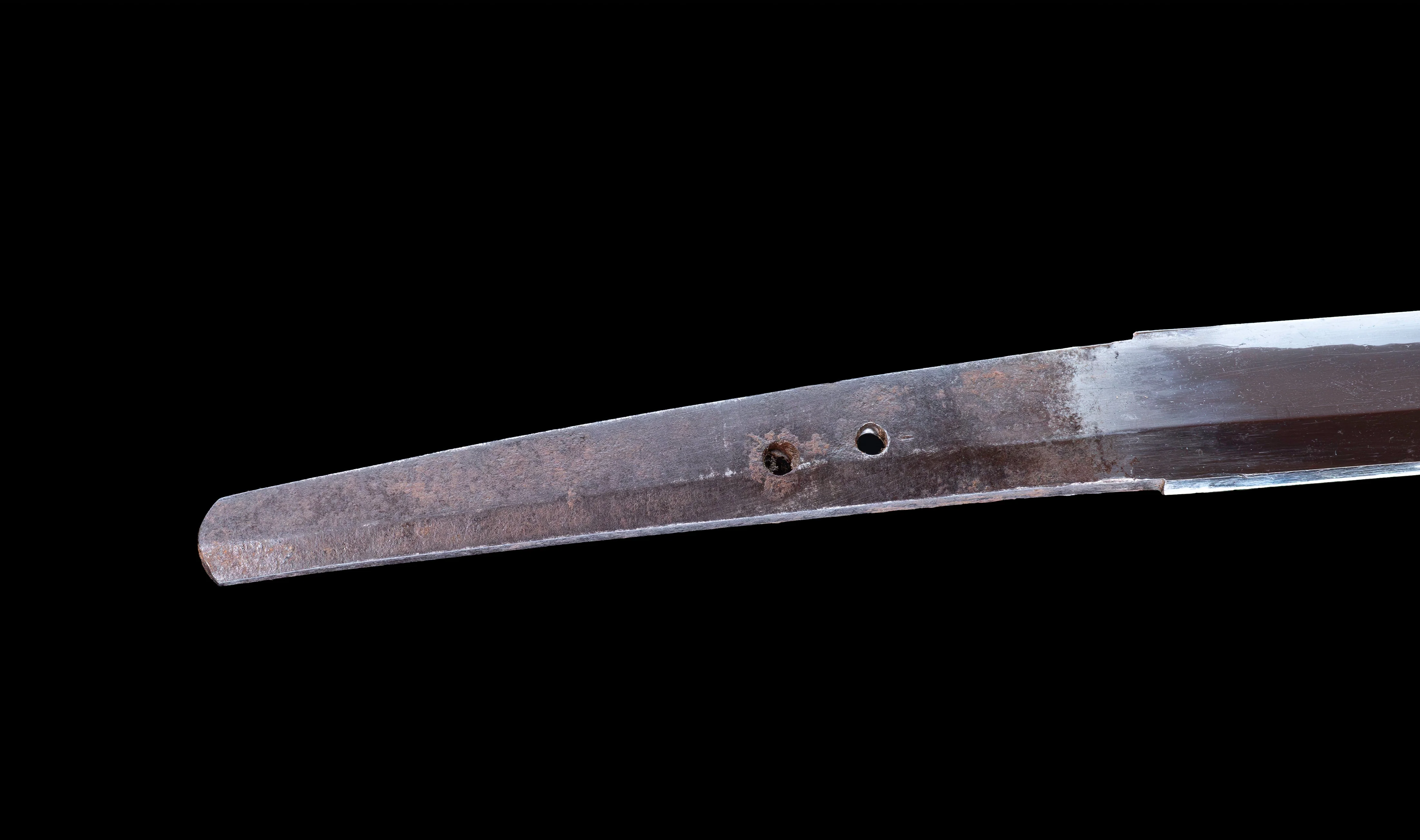 Katana Japonais Antique avec menuki libellule Tombo et tsuba paysage Sansui - Image 12