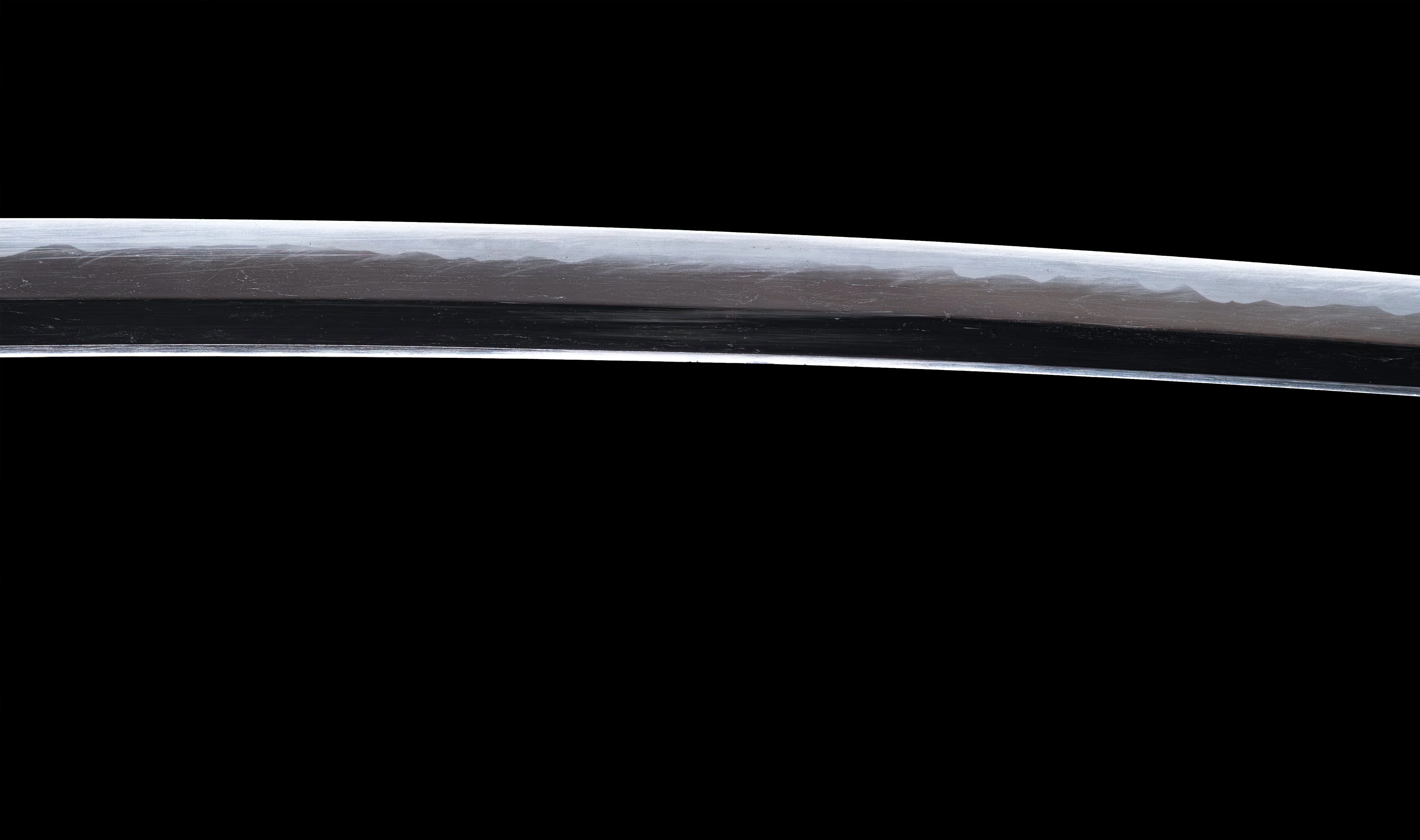 Katana Japonais Antique avec menuki libellule Tombo et tsuba paysage Sansui - Image 15