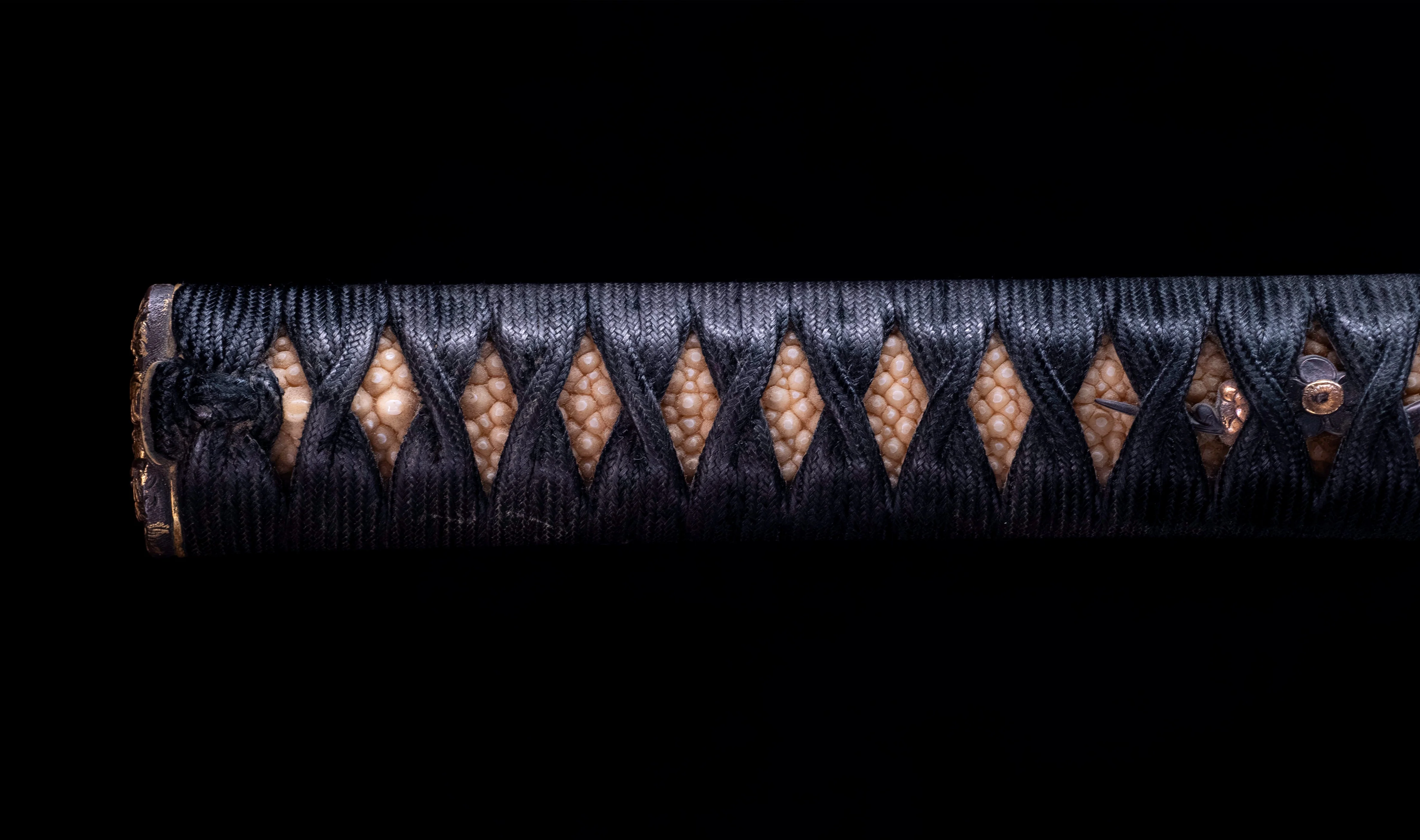Katana Japonais Antique avec tsuba en fer aux Sages assis et hamon suguha, Mumei, époque Edo - Image 36