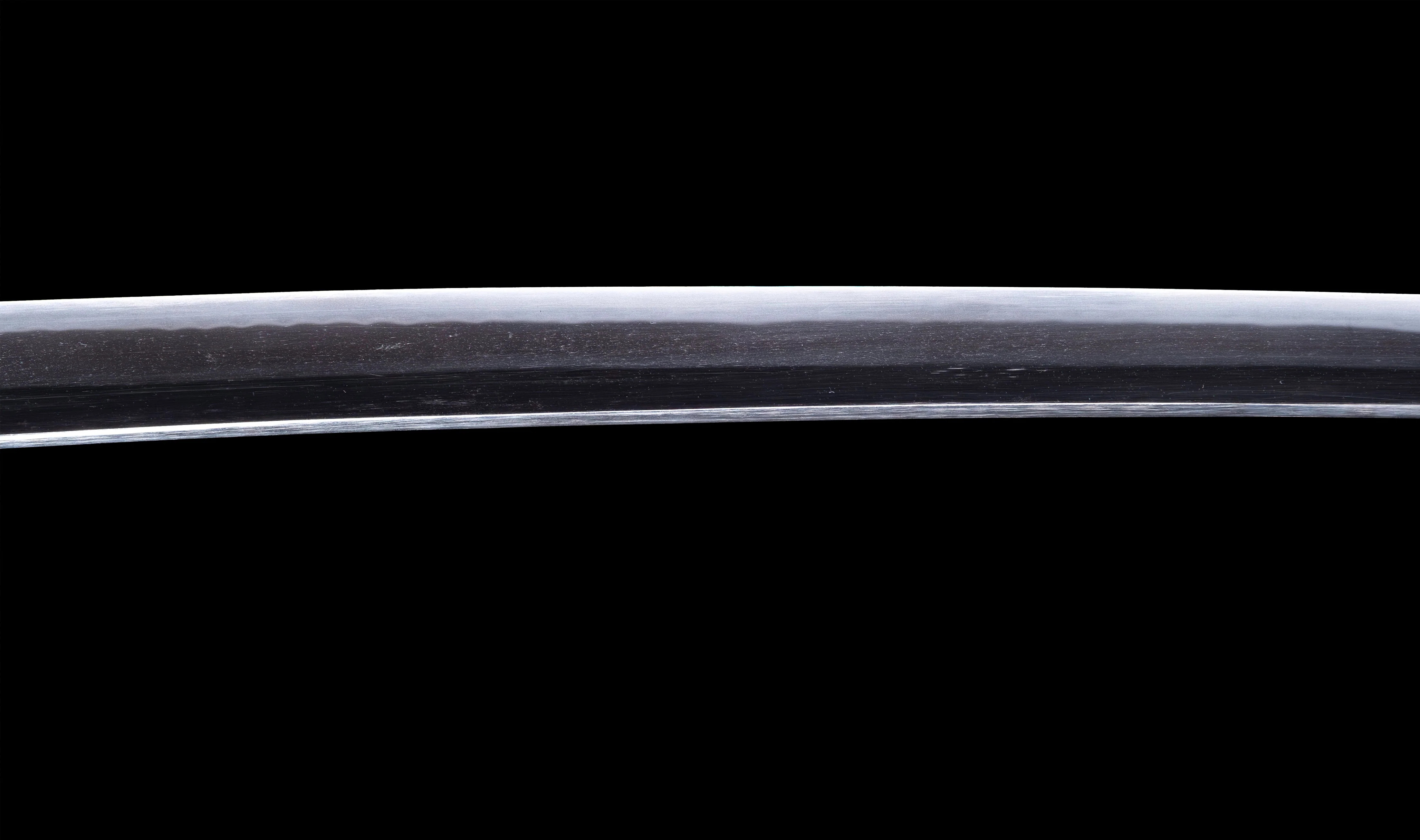 Katana Japonais Antique signé Kojima Katsumasa avec tsuba en fer paysage - Image 14