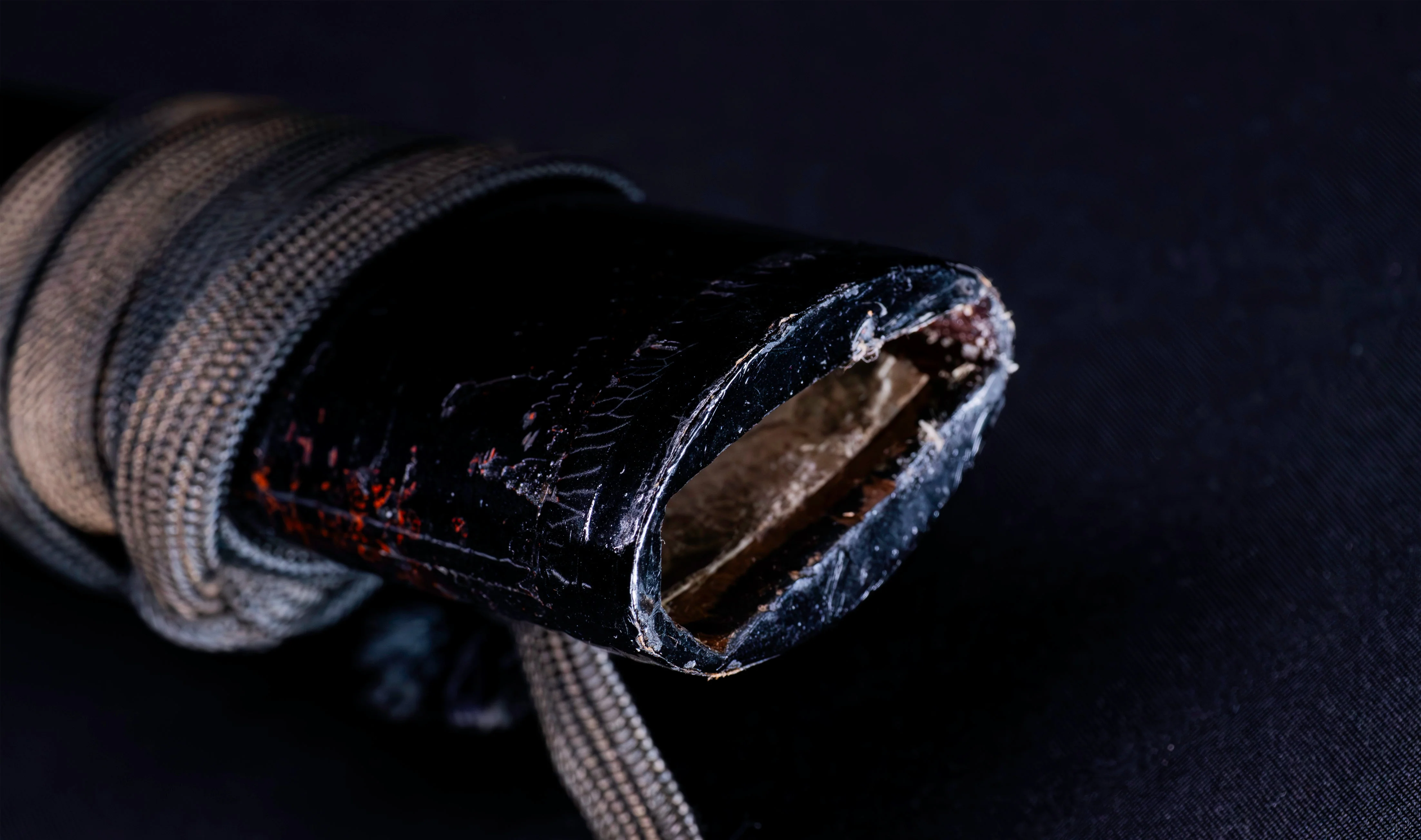 Katana Japonais Antique signé Kojima Katsumasa avec tsuba en fer paysage - Image 37