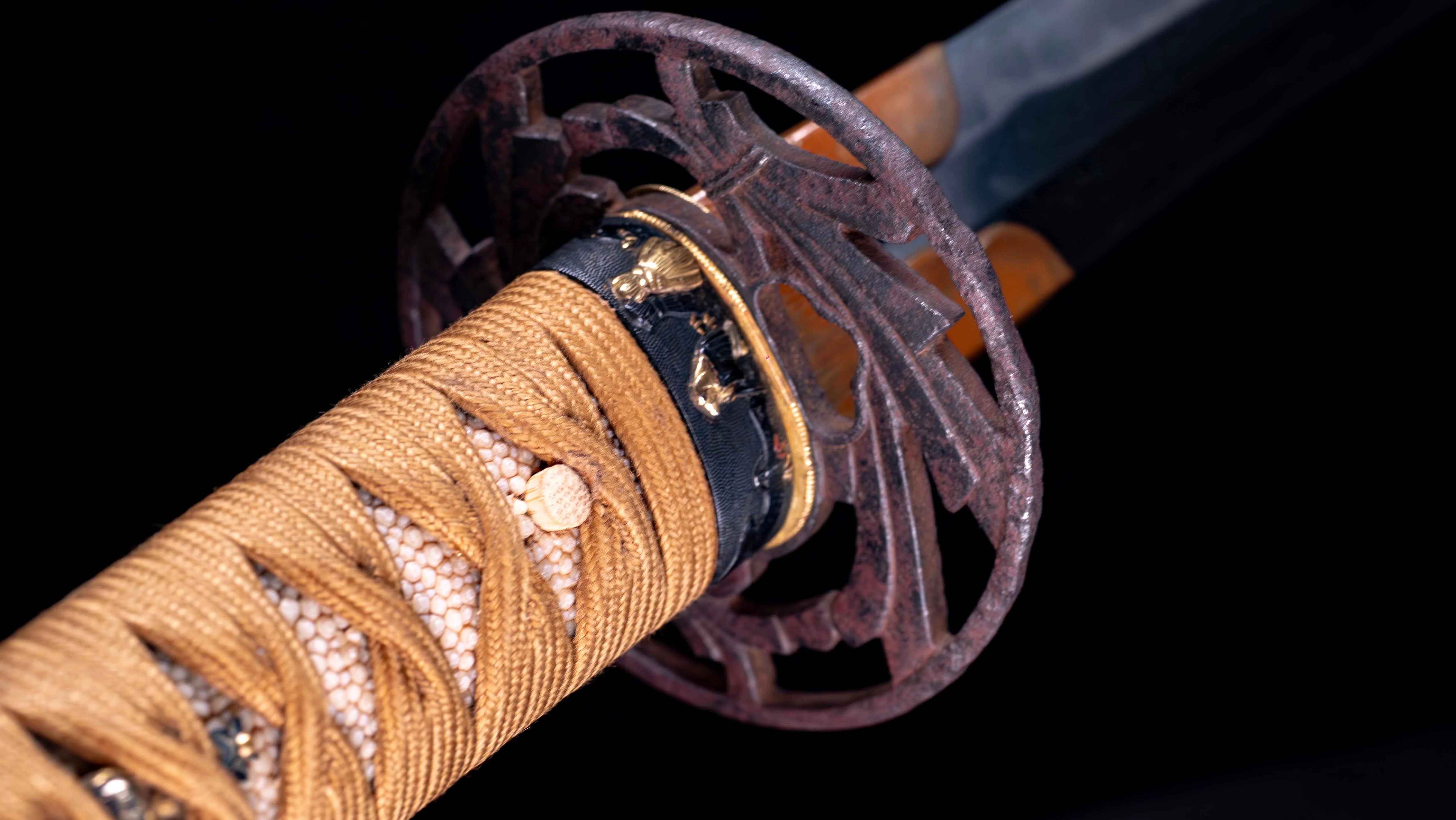 Katana japonais Antique signé Omi no Kami Fujiwara Tsuguhiro - NBTHK Hozon - Image 24