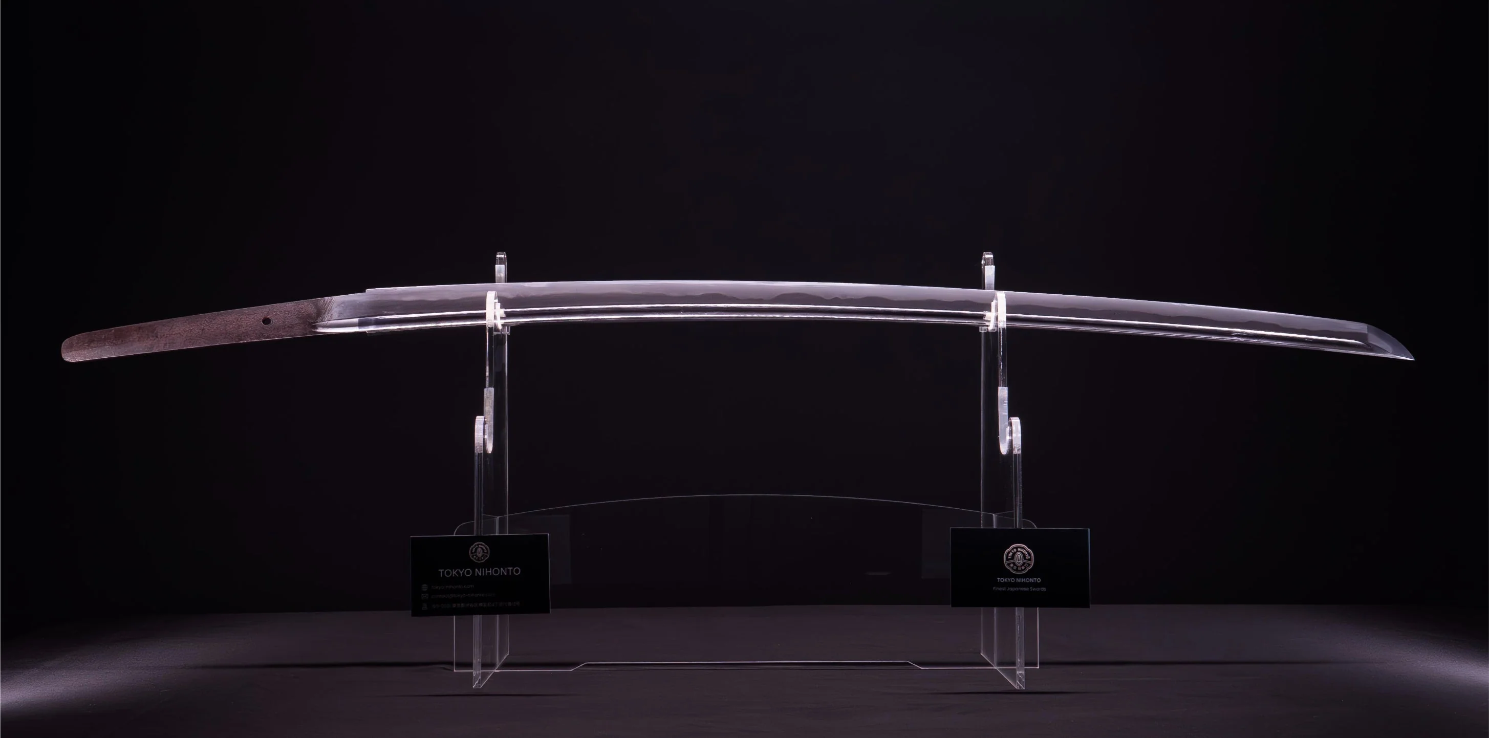 Sabre Antique Japonais Katana, avec Bo-Hi et Koshirae Kamon - Image 3