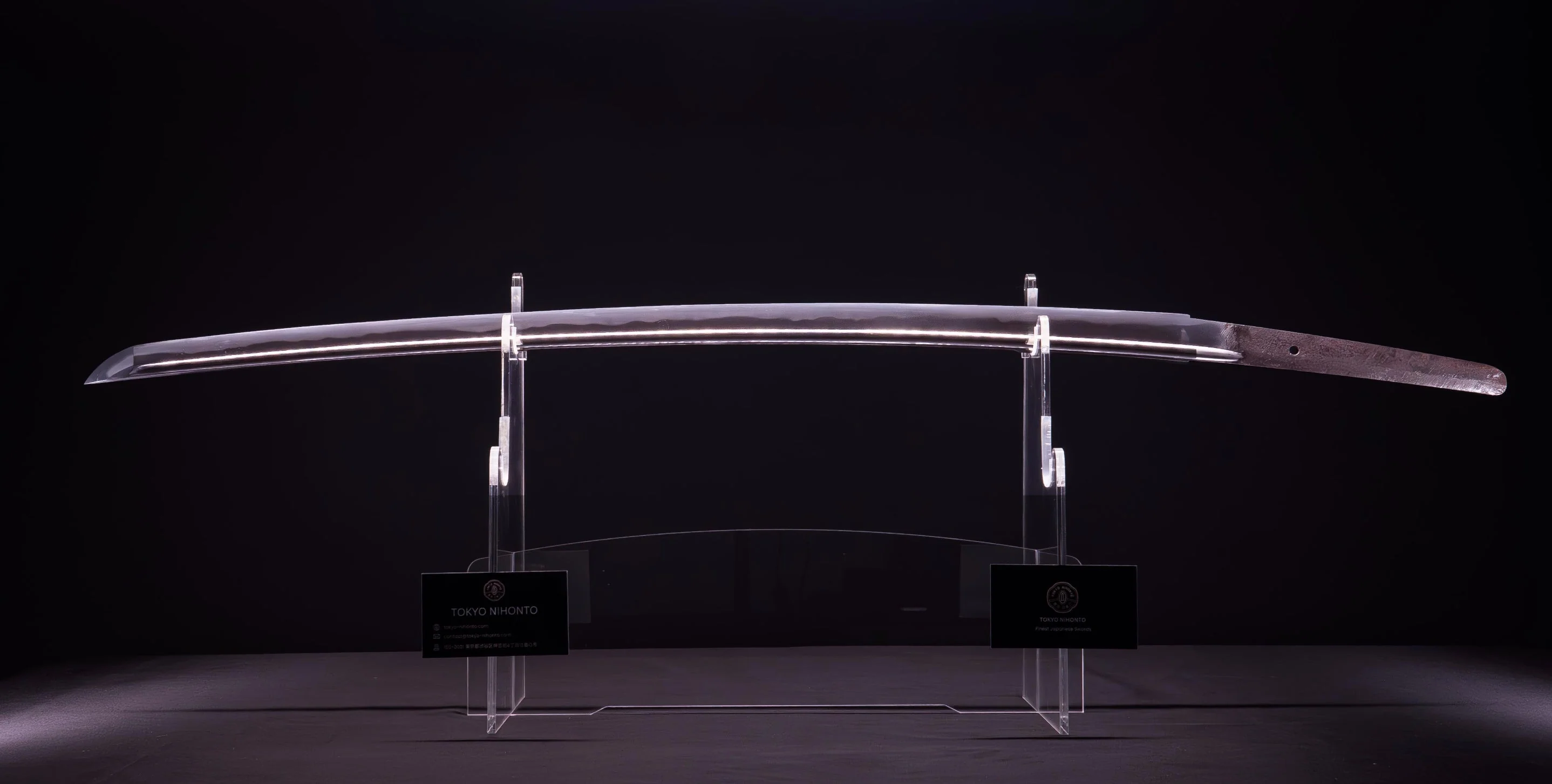 Sabre Antique Japonais Katana, avec Bo-Hi et Koshirae Kamon - Image 4