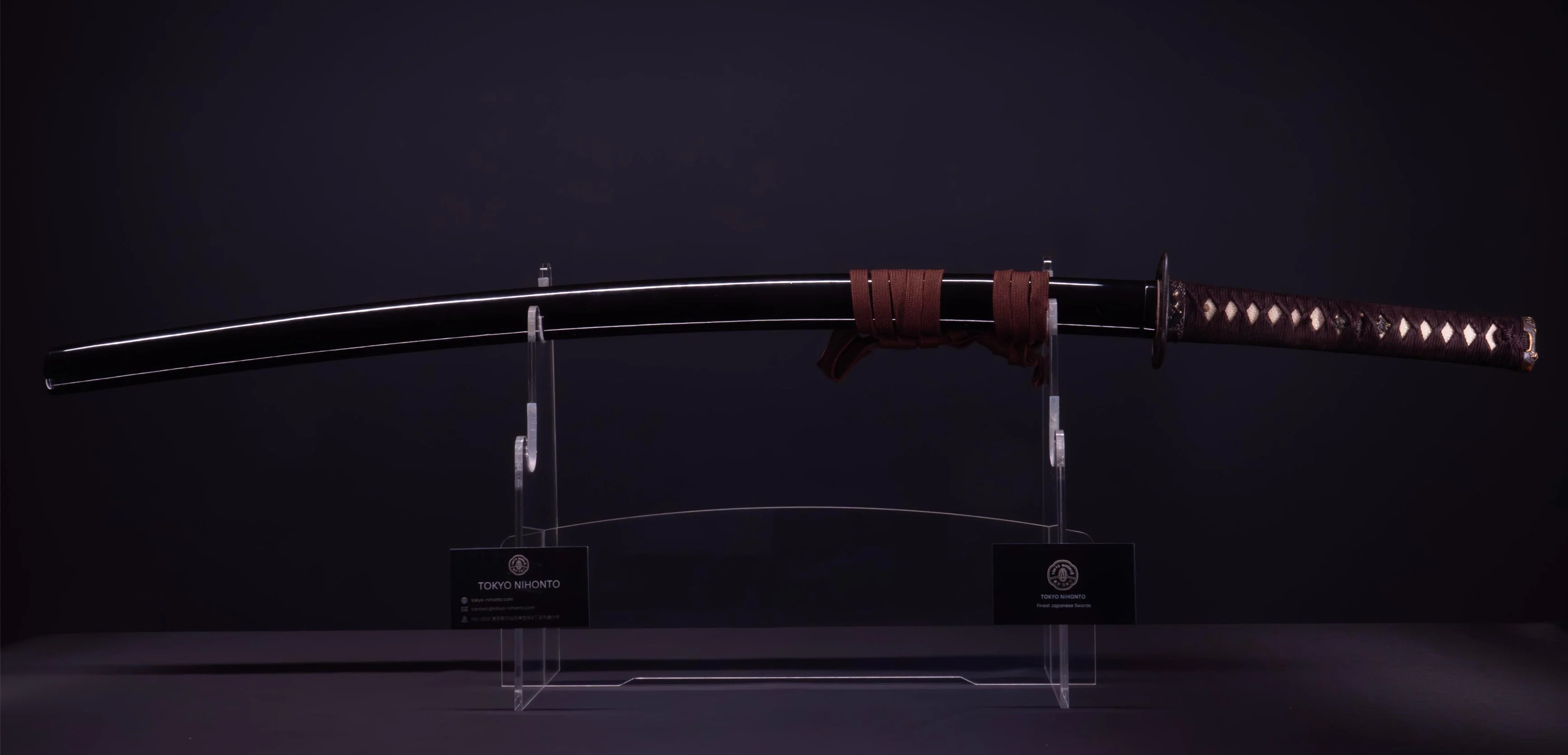 Sabre Antique Japonais Katana avec Double Bo-Hi - Image 6