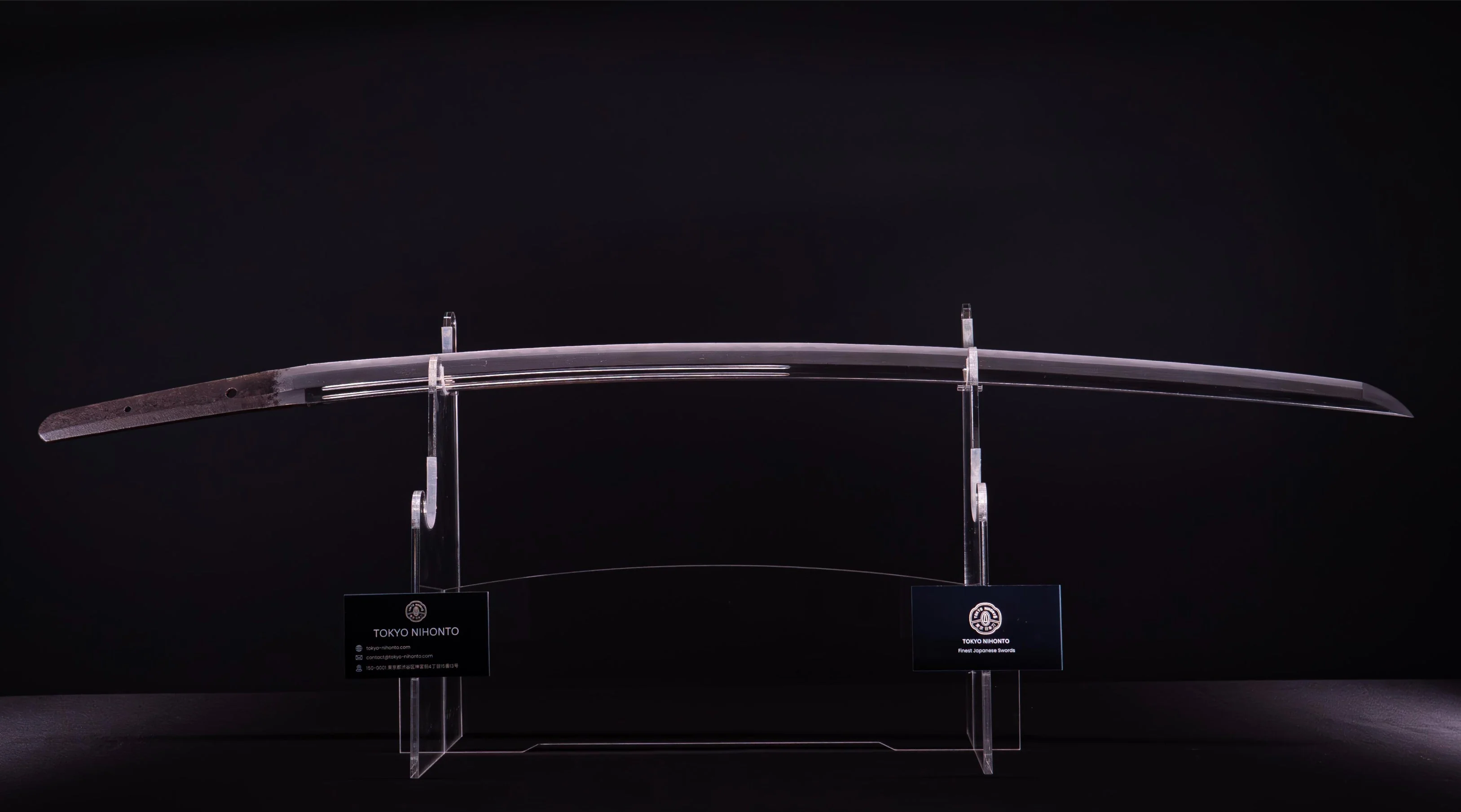 Sabre Antique Japonais Katana avec Double Bo-Hi - Image 8