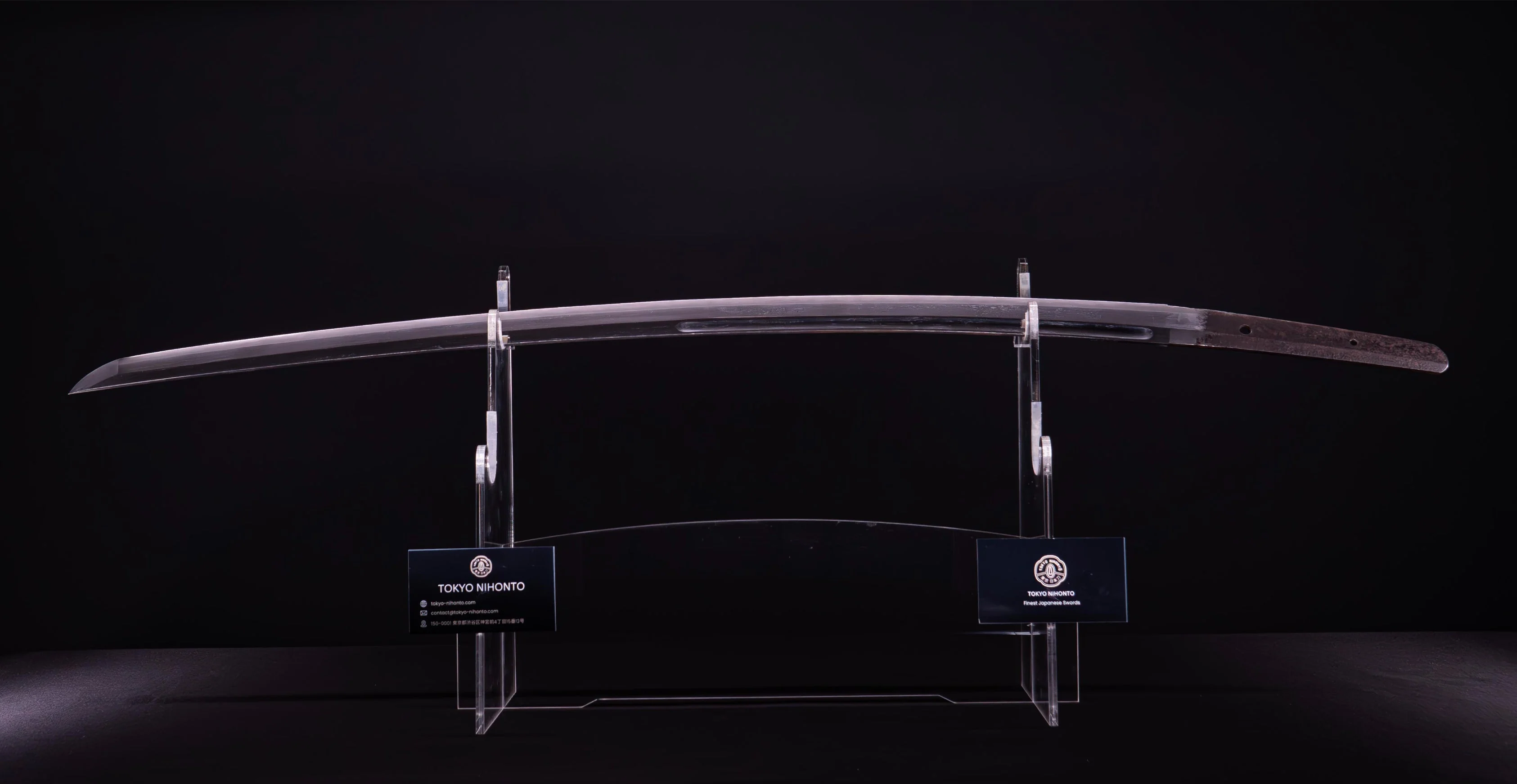 Sabre Antique Japonais Katana avec Double Bo-Hi - Image 9