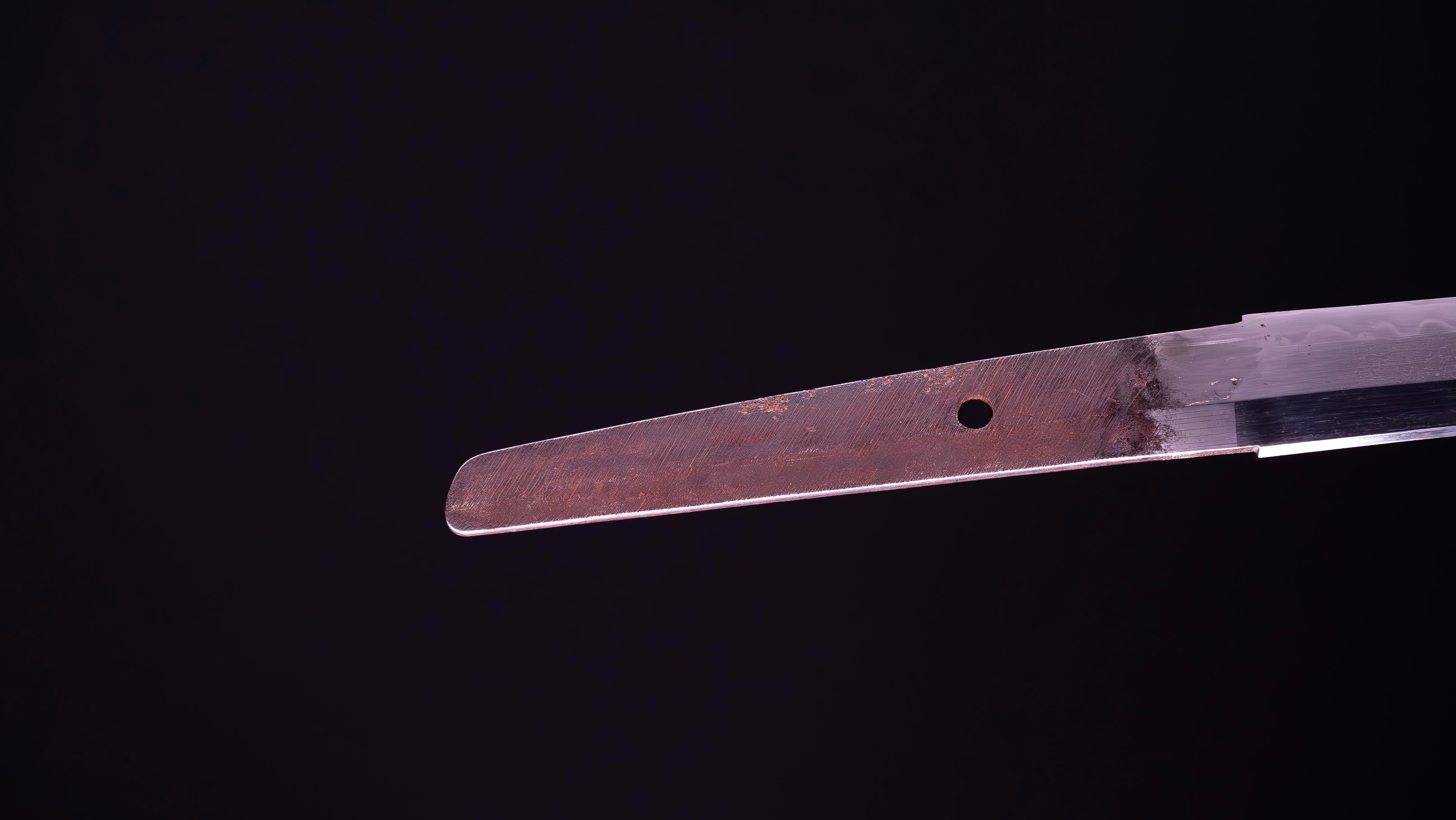 Sabre Antique Japonais Katana, Hamon Midare, Sukashi Tsuba - Image 11