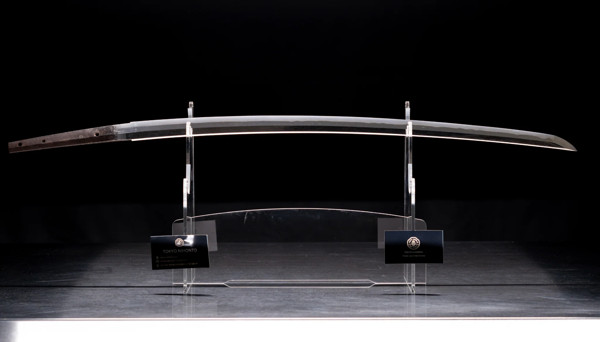 Sabre Antique Japonais Katana lame 70cm, Koshirae Marron, Période Edo - Image 3
