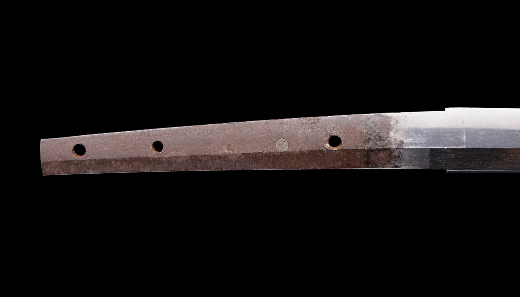 Sabre Antique Japonais Katana lame 70cm, Koshirae Marron, Période Edo - Image 6
