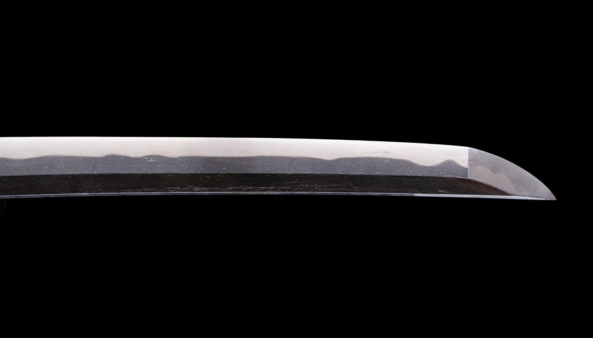 Sabre Antique Japonais Katana lame 70cm, Koshirae Marron, Période Edo - Image 9