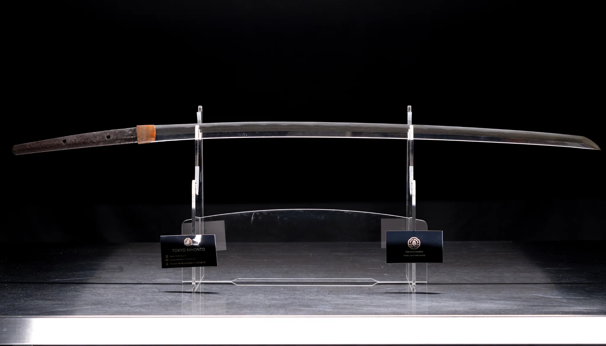 Sabre Antique Japonais Katana par Kashu Kanemaki, Edo Period, Hozon Token - Image 4