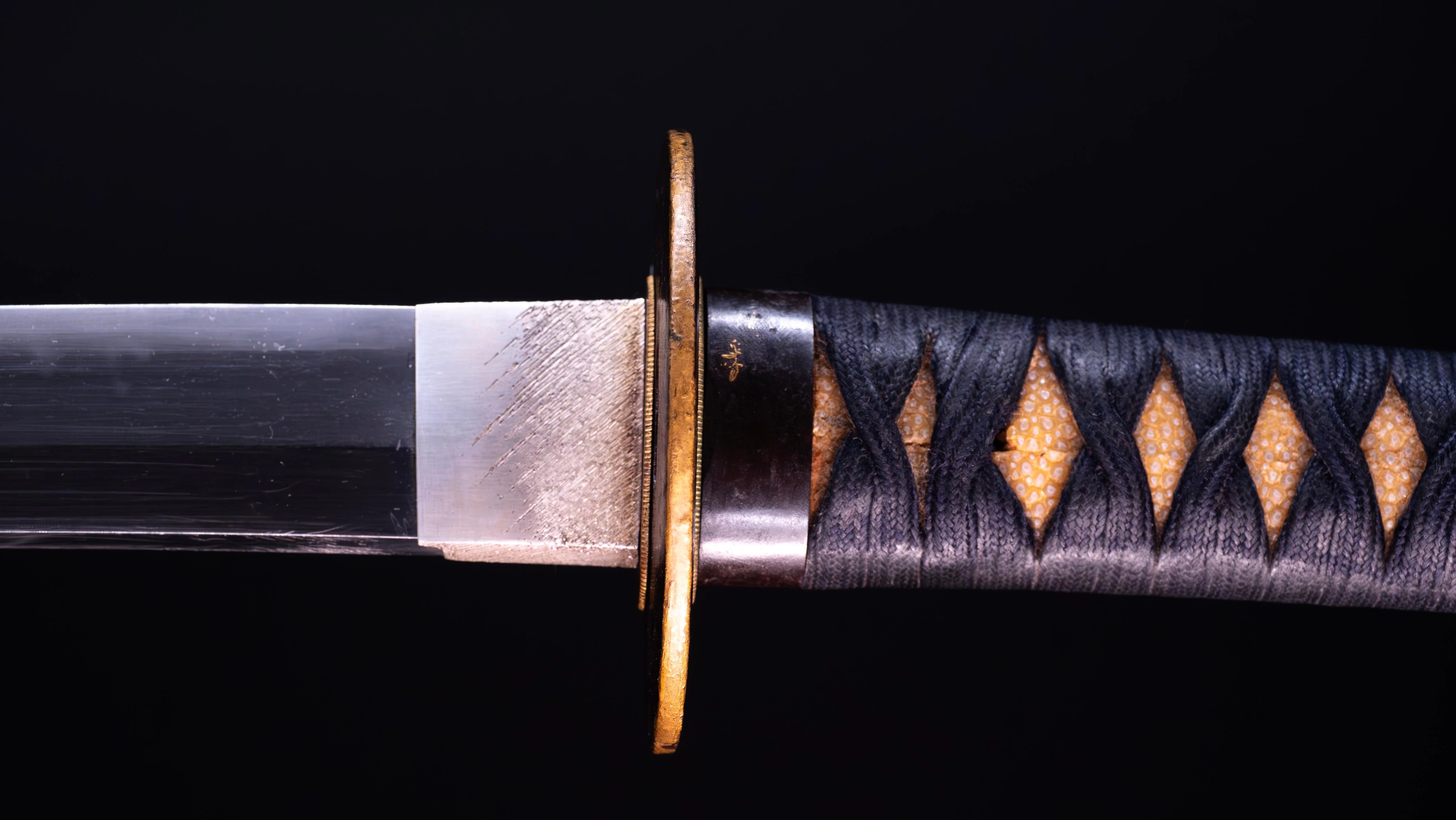 Sabre Antique Japonais Katana signé Chounsai Emura (Hozon) - Image 25