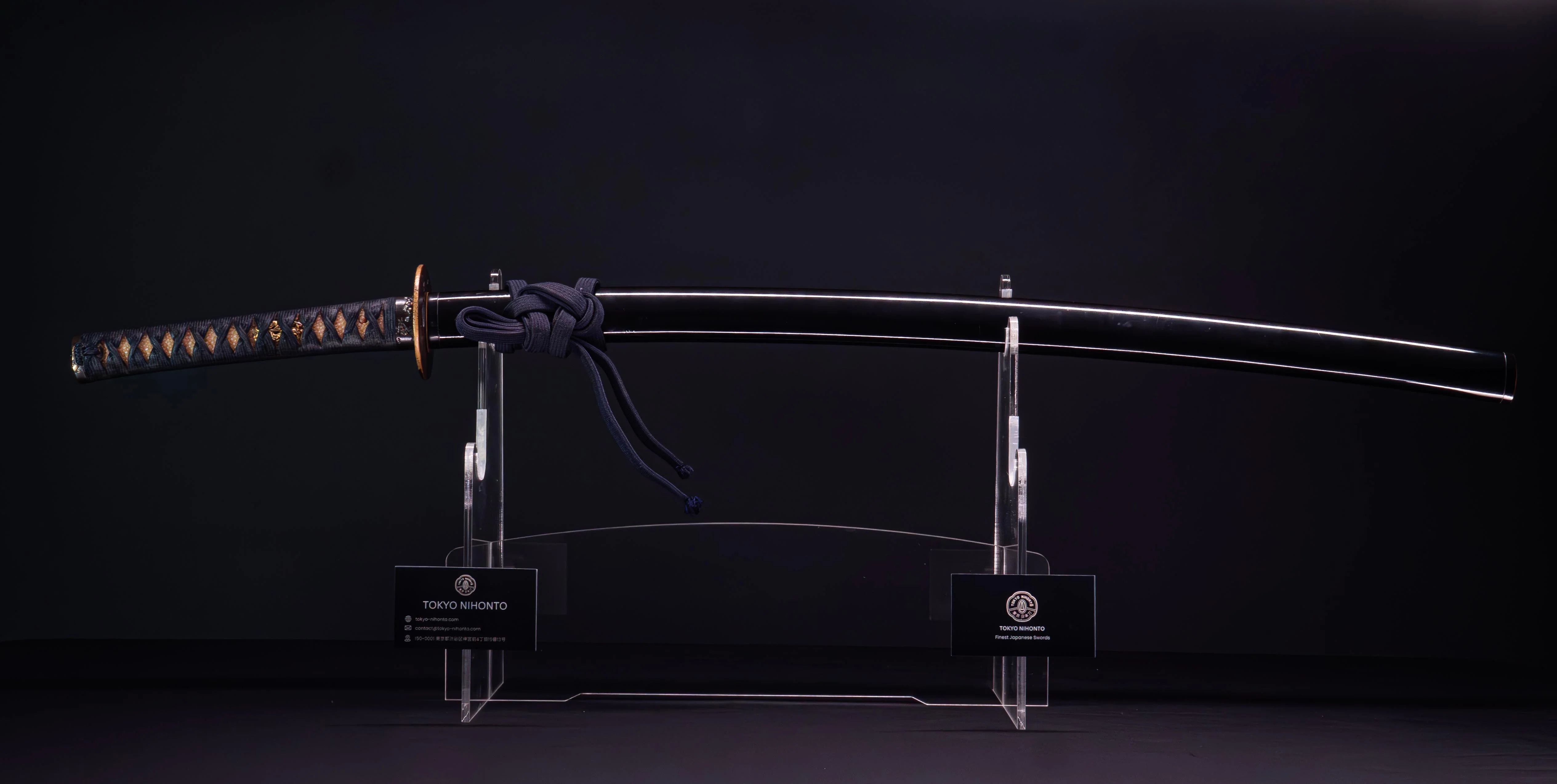 Sabre Antique Japonais Katana signé Chounsai Emura (Hozon) - Image 4