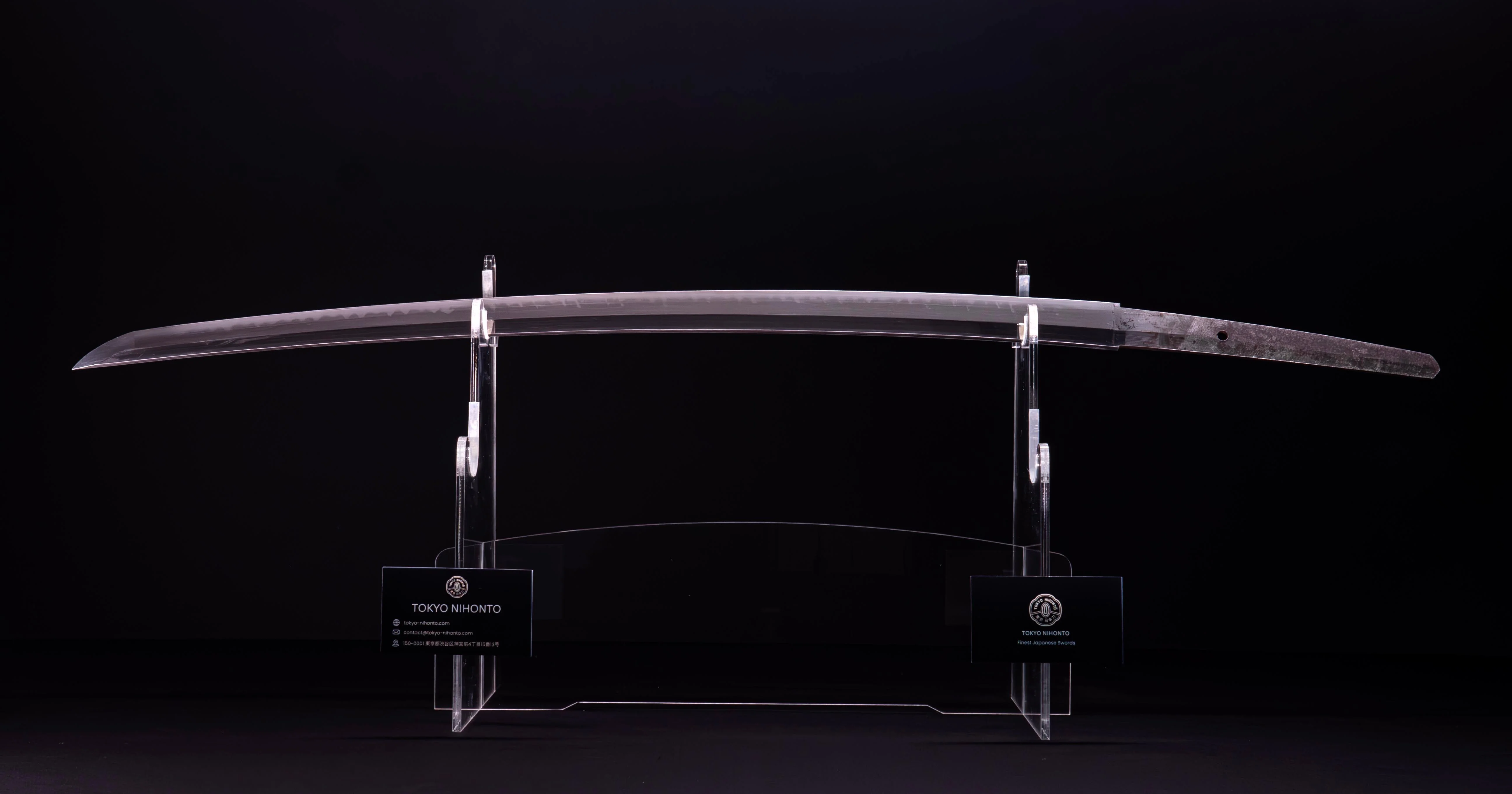 Sabre Antique Japonais Katana signé Chounsai Emura (Hozon) - Image 6