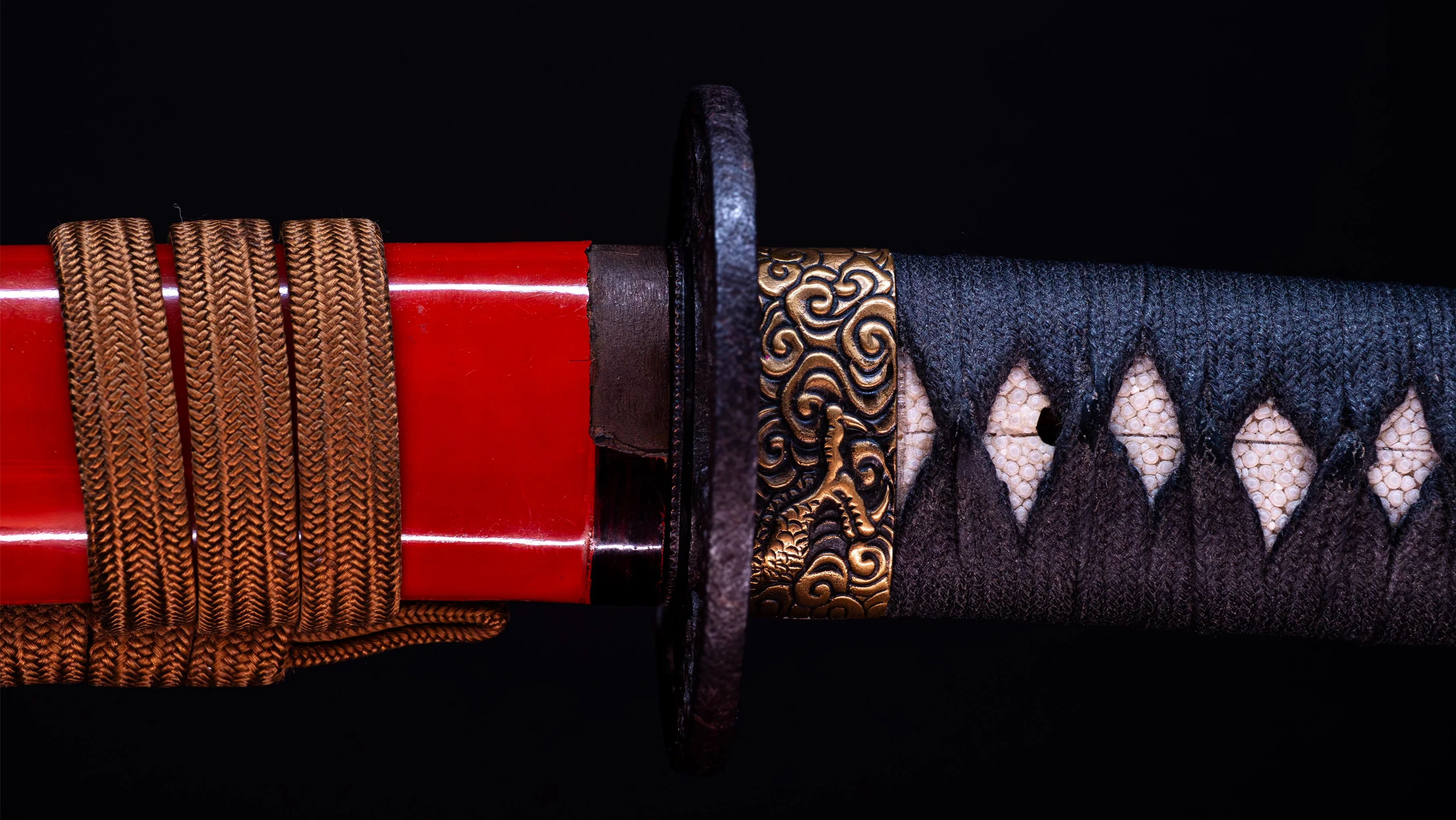 Sabre Antique Japonais Katana signé Noshu ju Fujiwara Kanefusa - Image 24