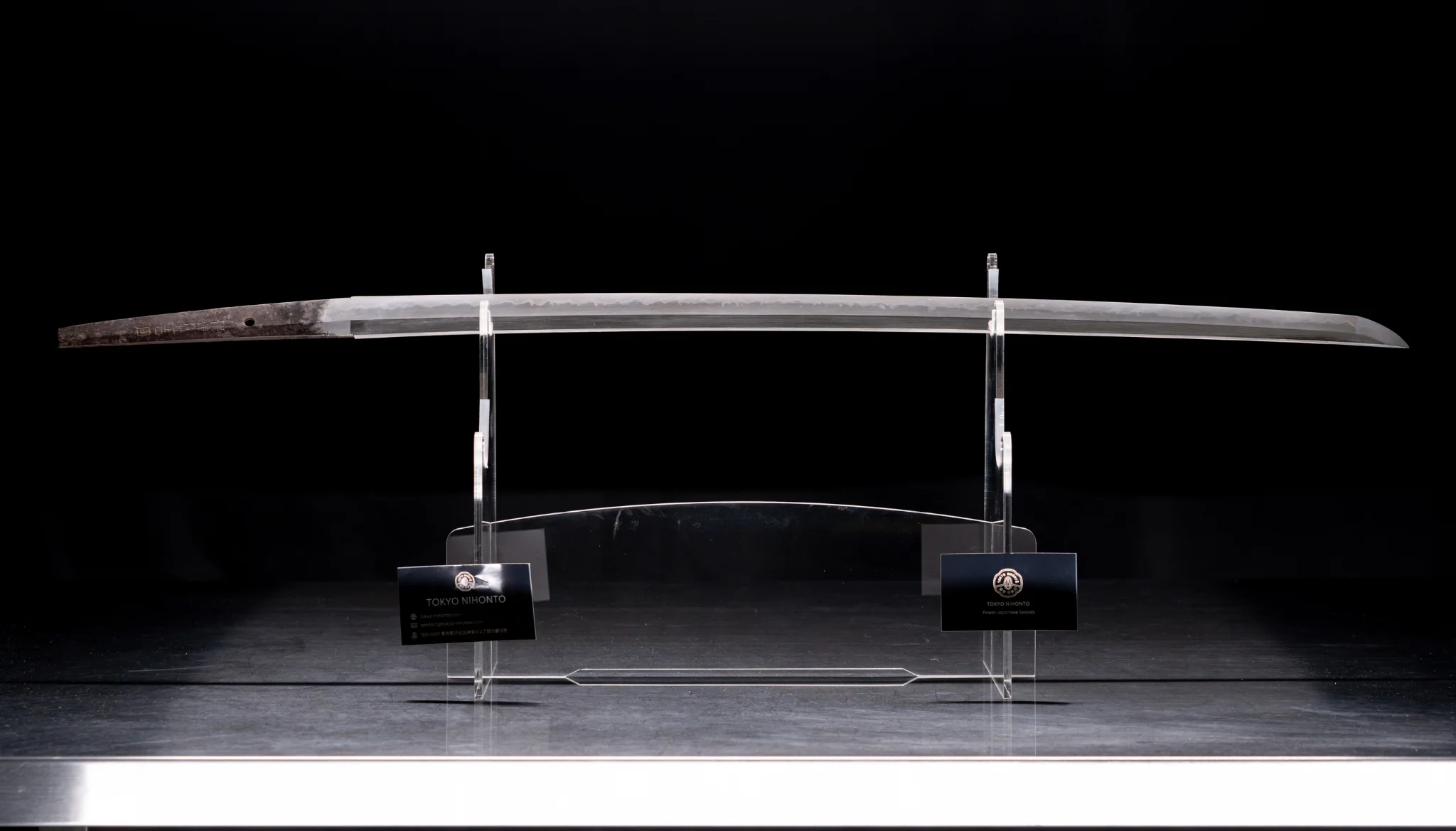Sabre Antique Japonais Katana signé Settsuju Yoshikuni, Période Edo - Image 4