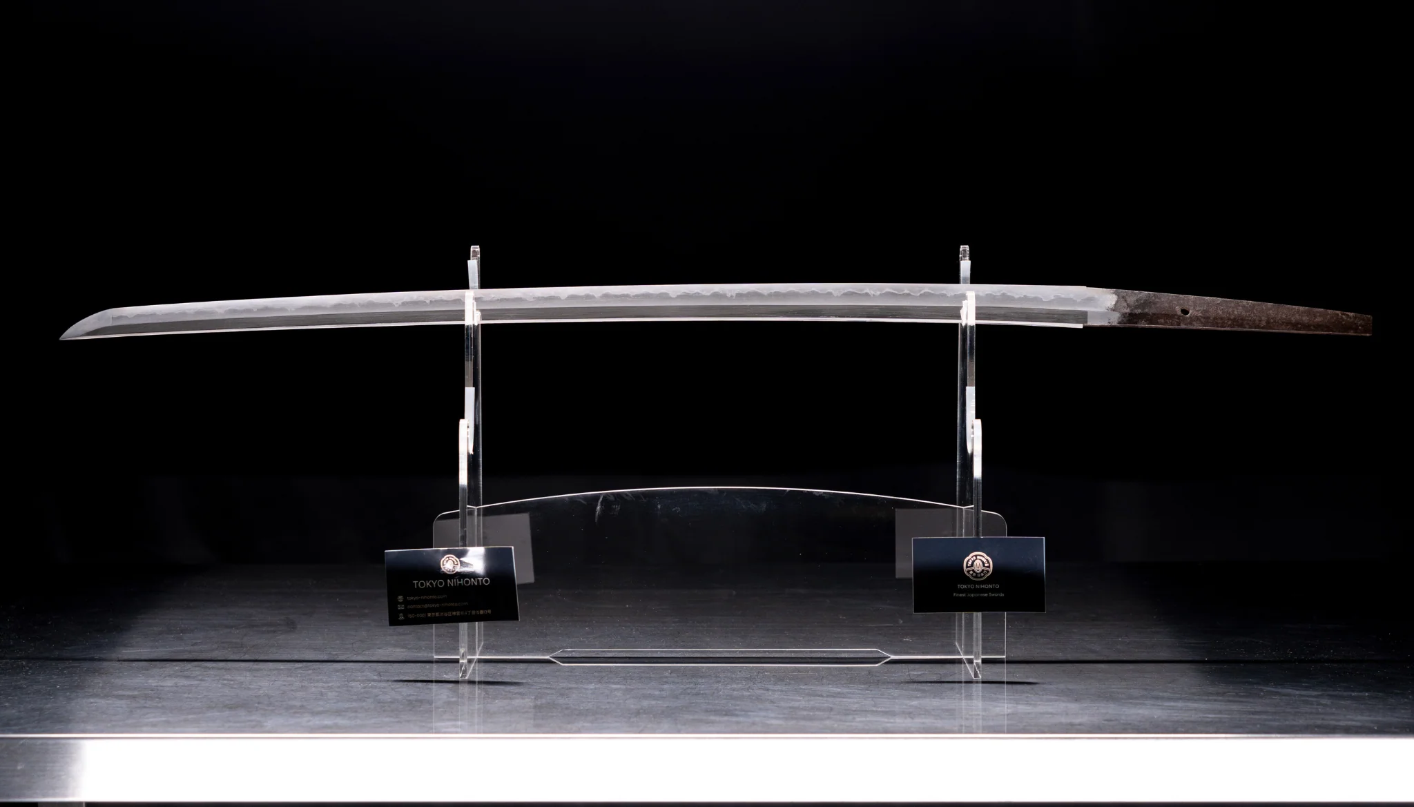 Sabre Antique Japonais Katana signé Settsuju Yoshikuni, Période Edo - Image 6
