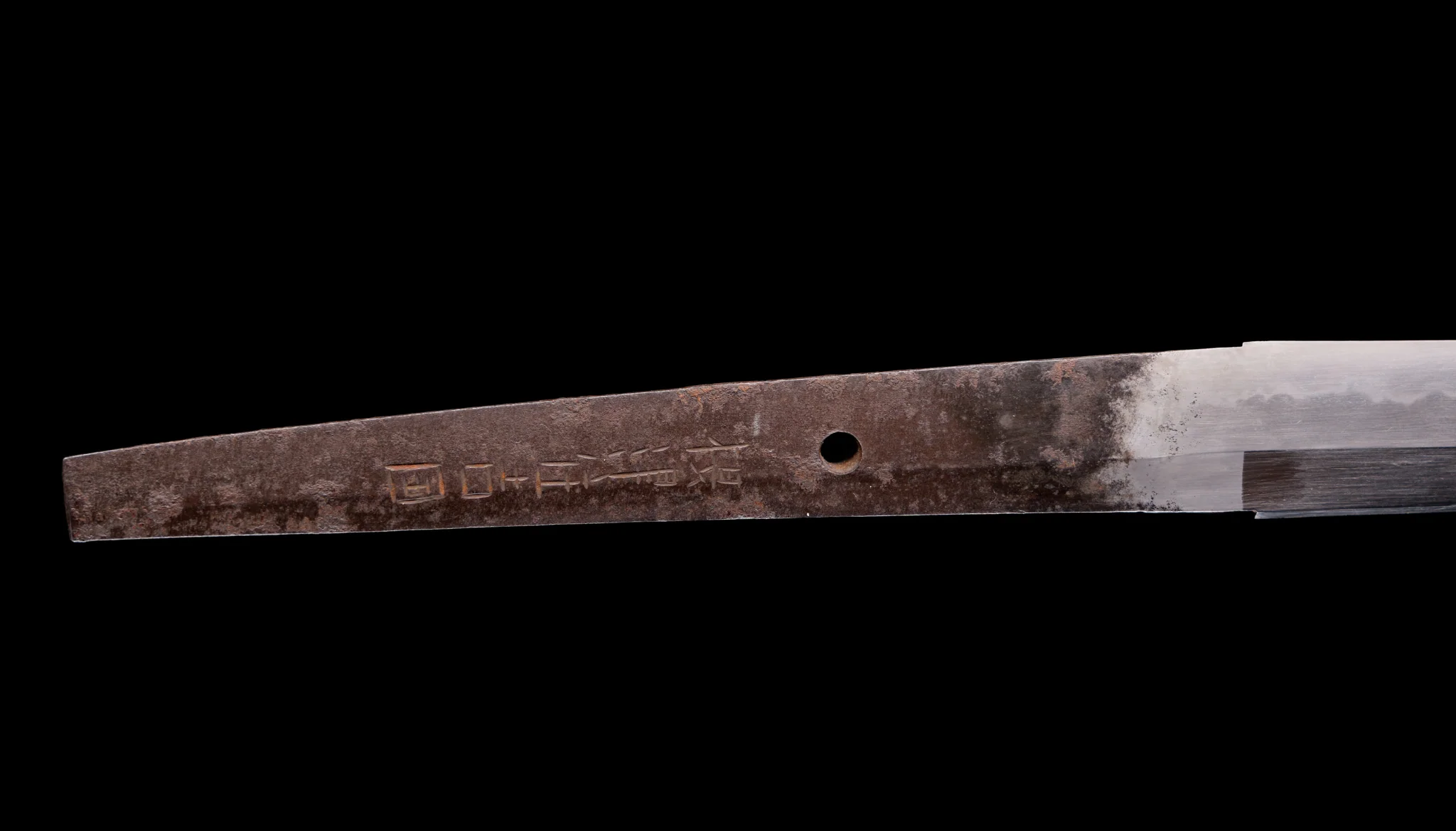 Sabre Antique Japonais Katana signé Settsuju Yoshikuni, Période Edo - Image 7