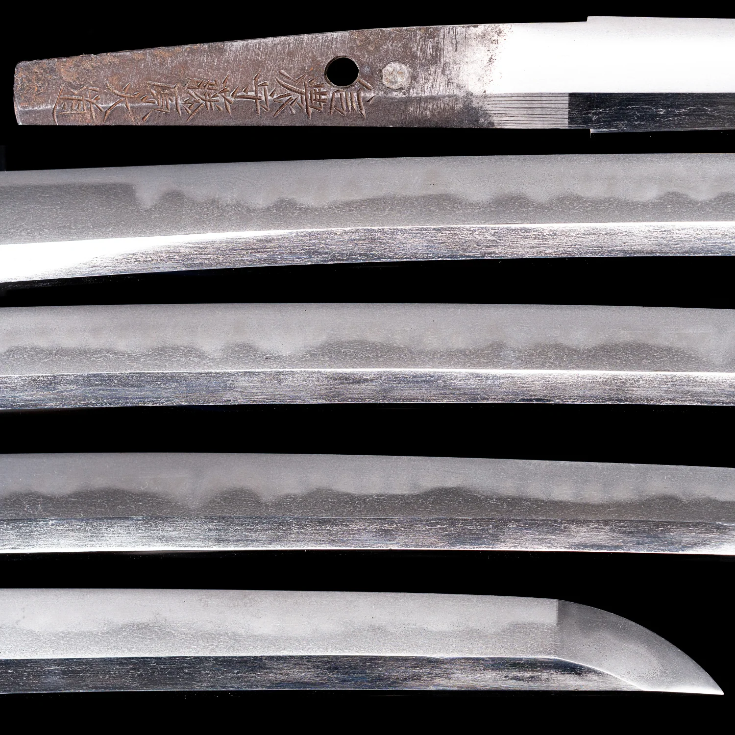 Sabre Antique Japonais Wakizashi Shinano no Kami Fujiwara Daidō - NBTHK Tokubetsu Hozon Token - Image 4
