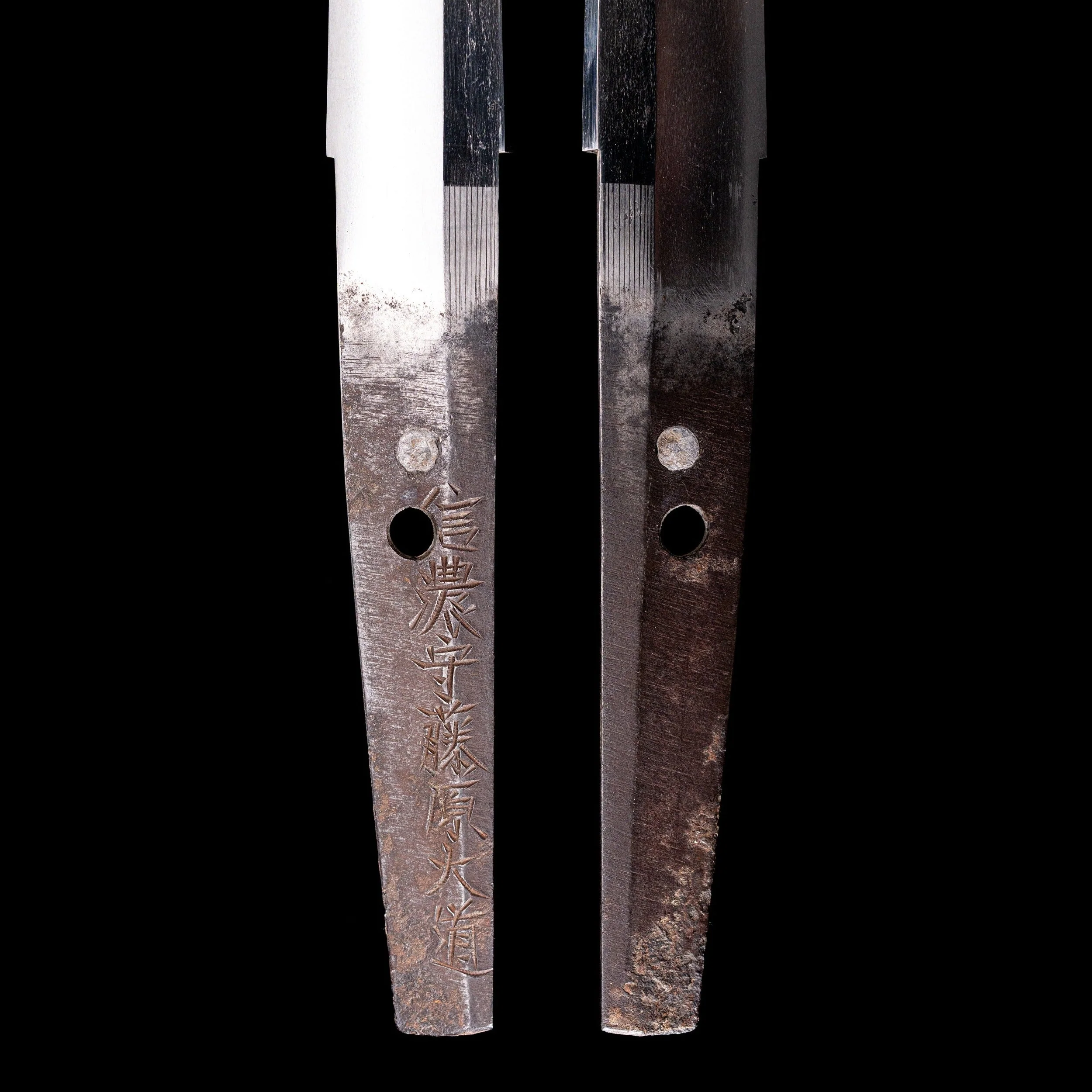 Sabre Antique Japonais Wakizashi Shinano no Kami Fujiwara Daidō - NBTHK Tokubetsu Hozon Token - Image 7