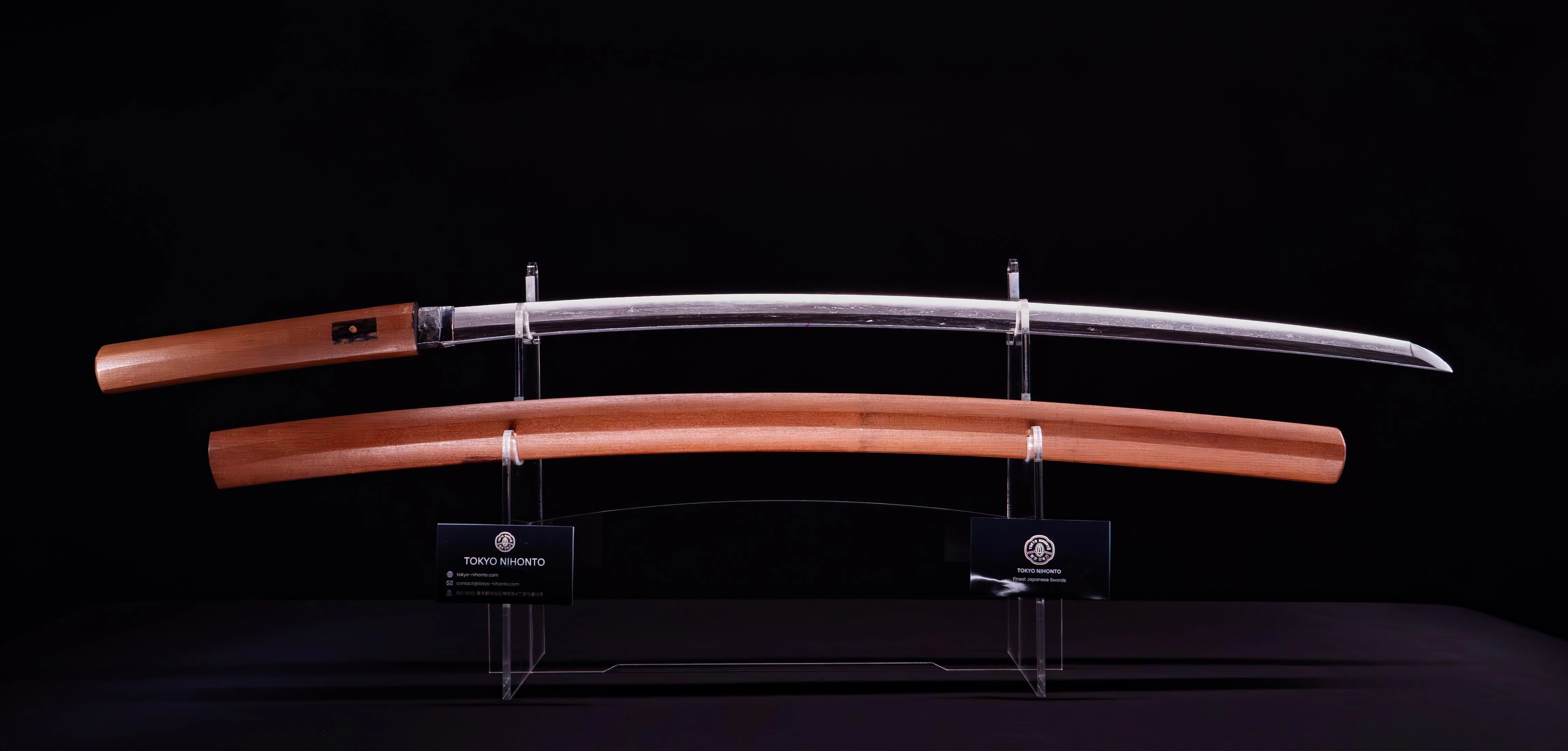 Sabre Antique Katana Japonais lame 69,7cm, avec Sayagaki
